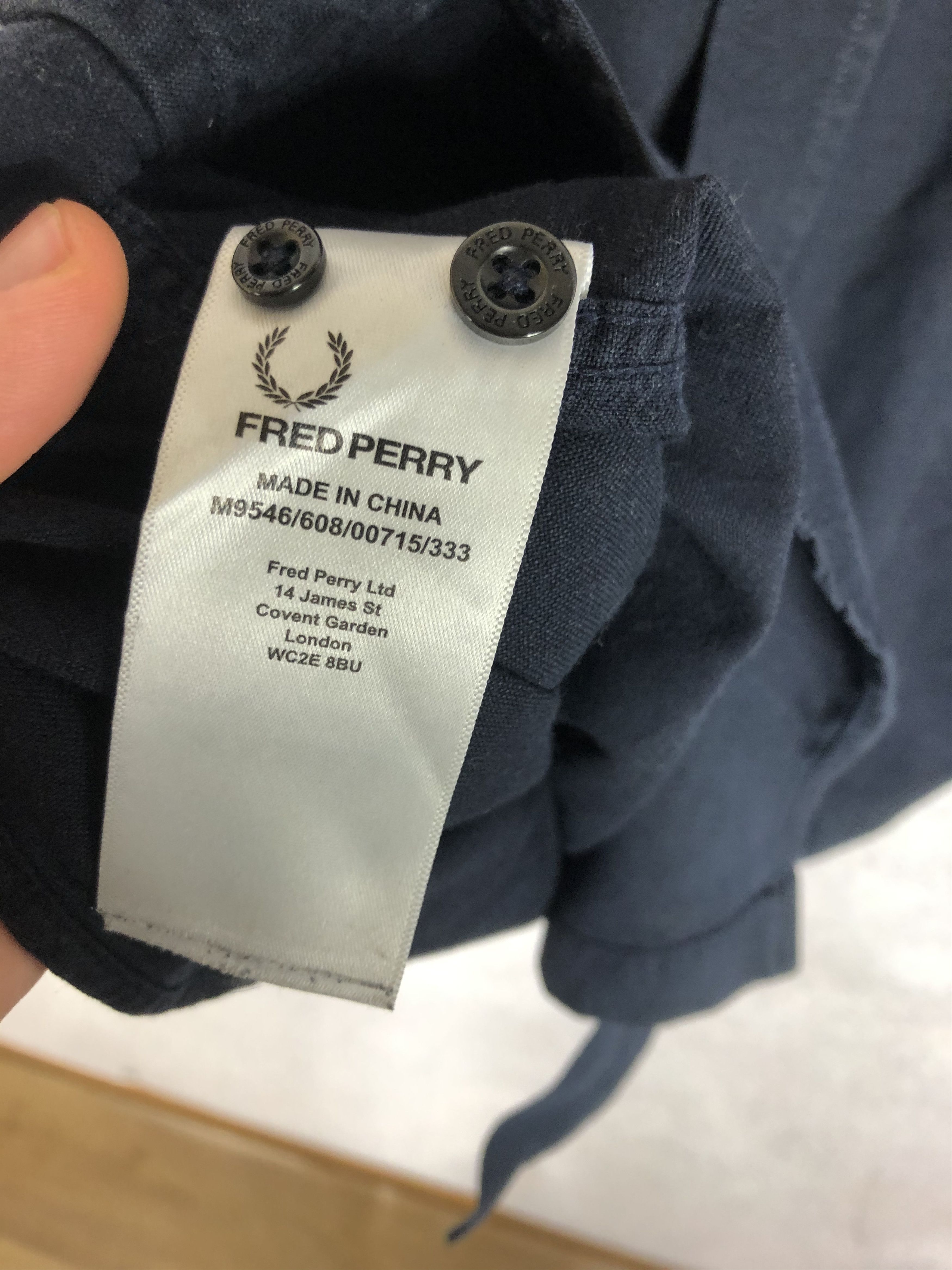 Fred Perry Vintage Fred Perry Black Shirt Longsleeve Size US M / EU 48-50 / 2 - 7 Thumbnail