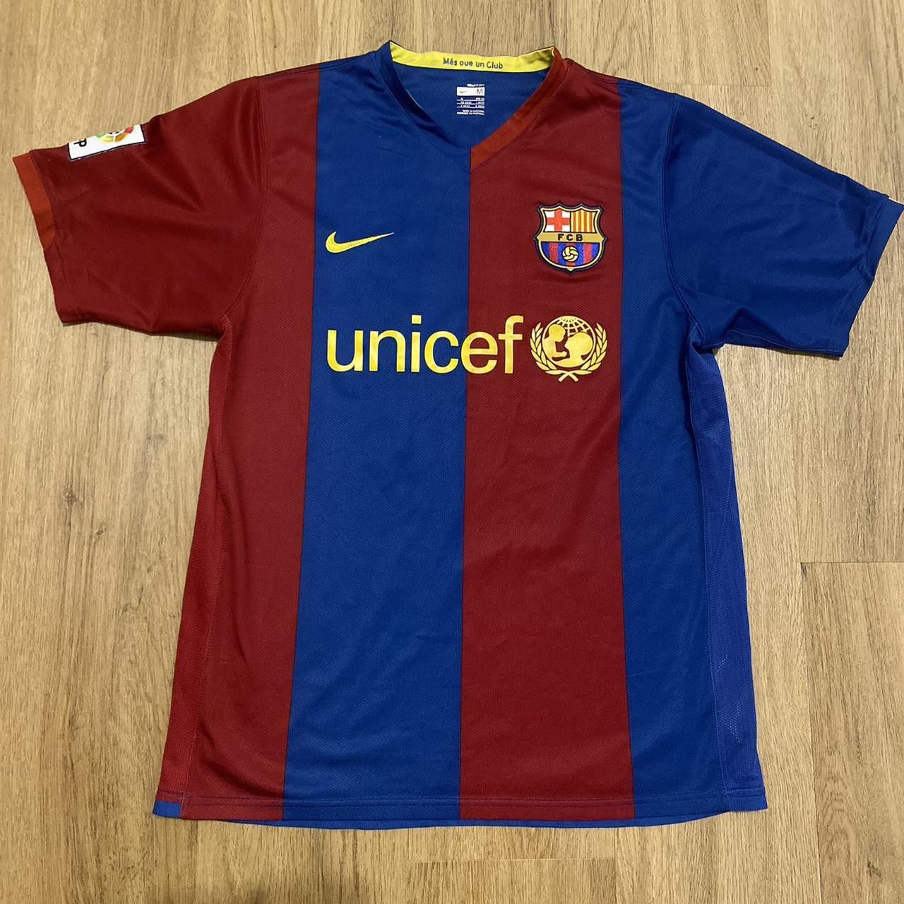 Nike 2006-07 FC Barcelona *10 Susu Nike Home Unicef La Liga