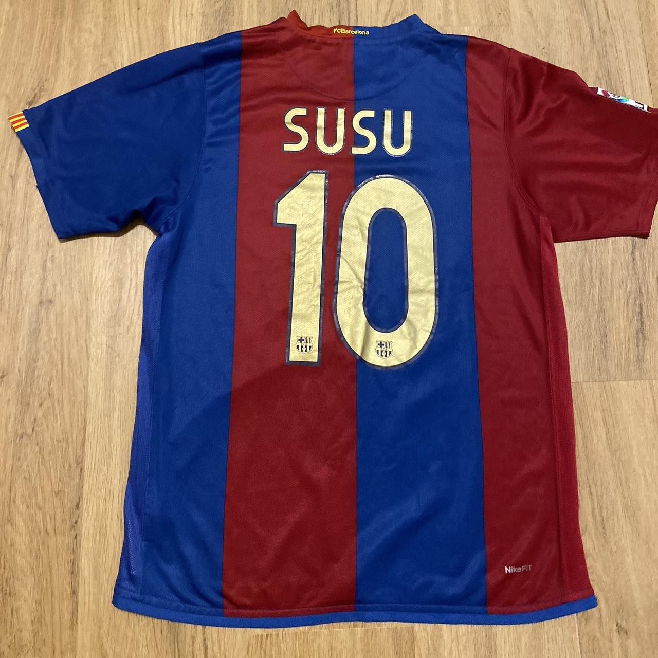 Nike 2006-07 FC Barcelona *10 Susu Nike Home Unicef La Liga