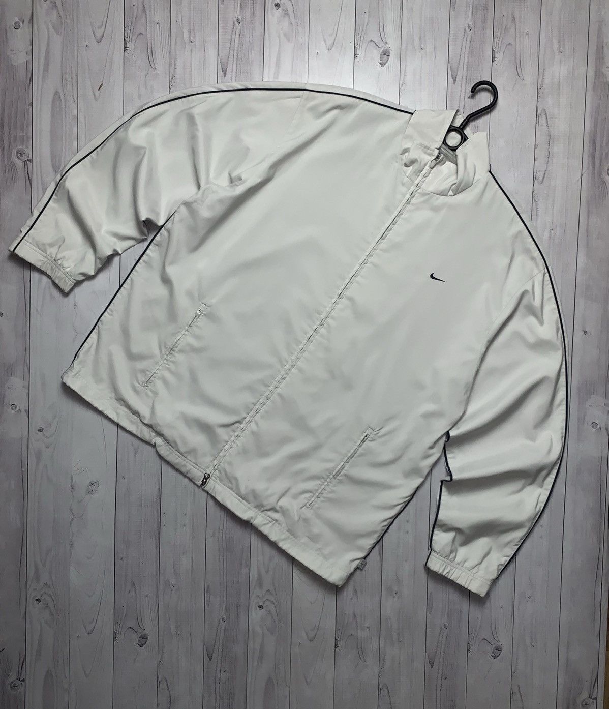 Vintage Nike track jacket drill logo size XL