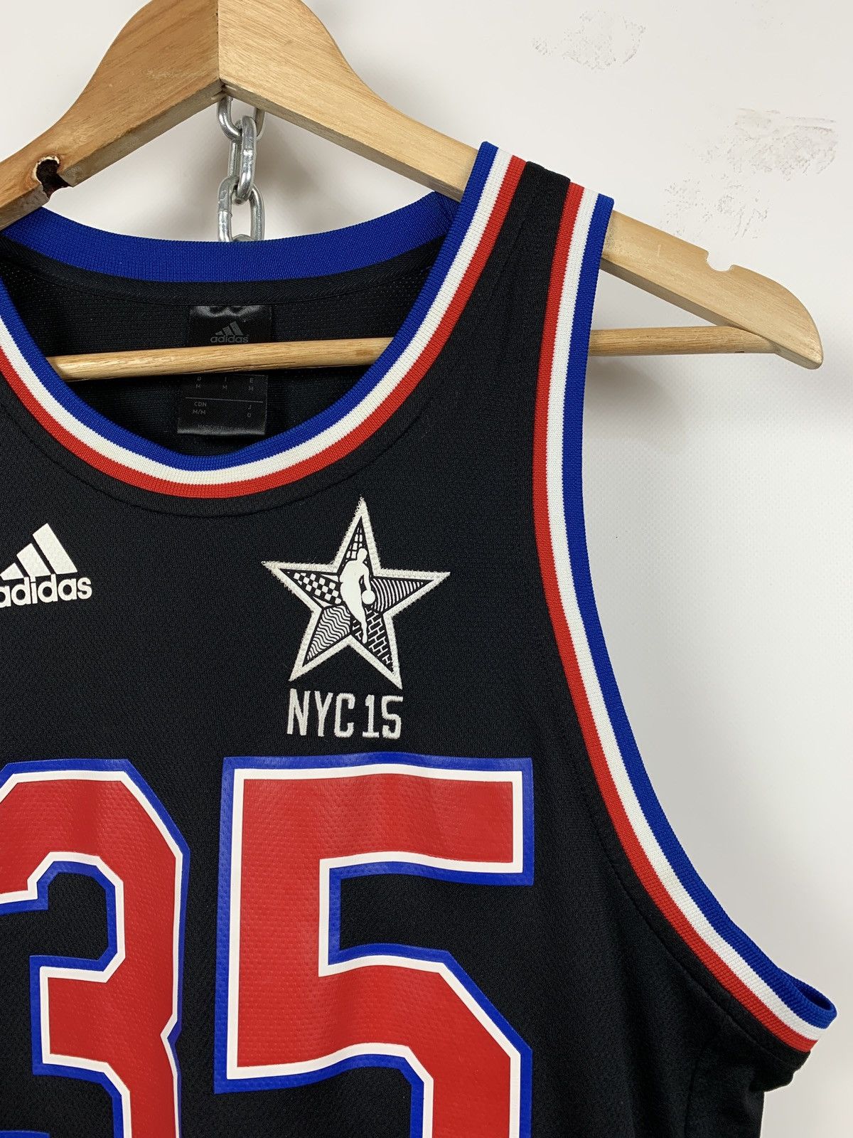 Adidas 2015 Adidas All Star West Game #35 Kevin Durant NBA Jersey Size US M / EU 48-50 / 2 - 6 Thumbnail