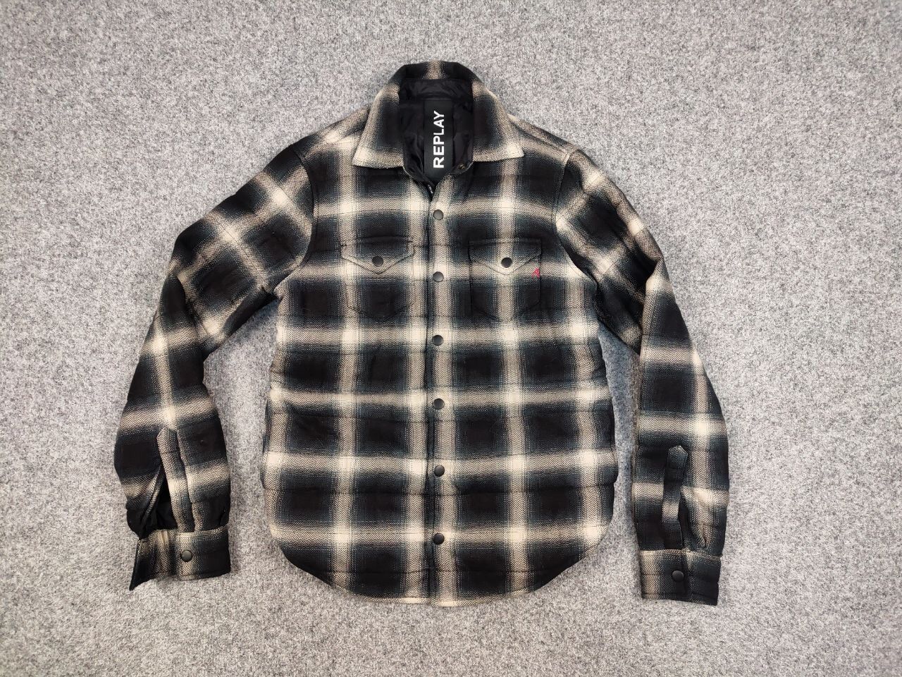Replay Replay Japan Checkered Overshirt Light Flannel Jacket Size US S / EU 44-46 / 1 - 15 Thumbnail
