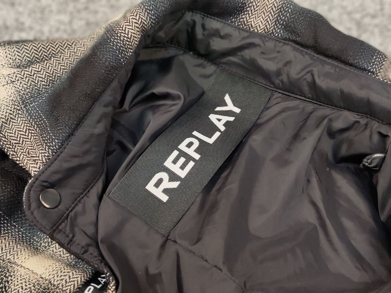 Replay Replay Japan Checkered Overshirt Light Flannel Jacket Size US S / EU 44-46 / 1 - 20 Thumbnail