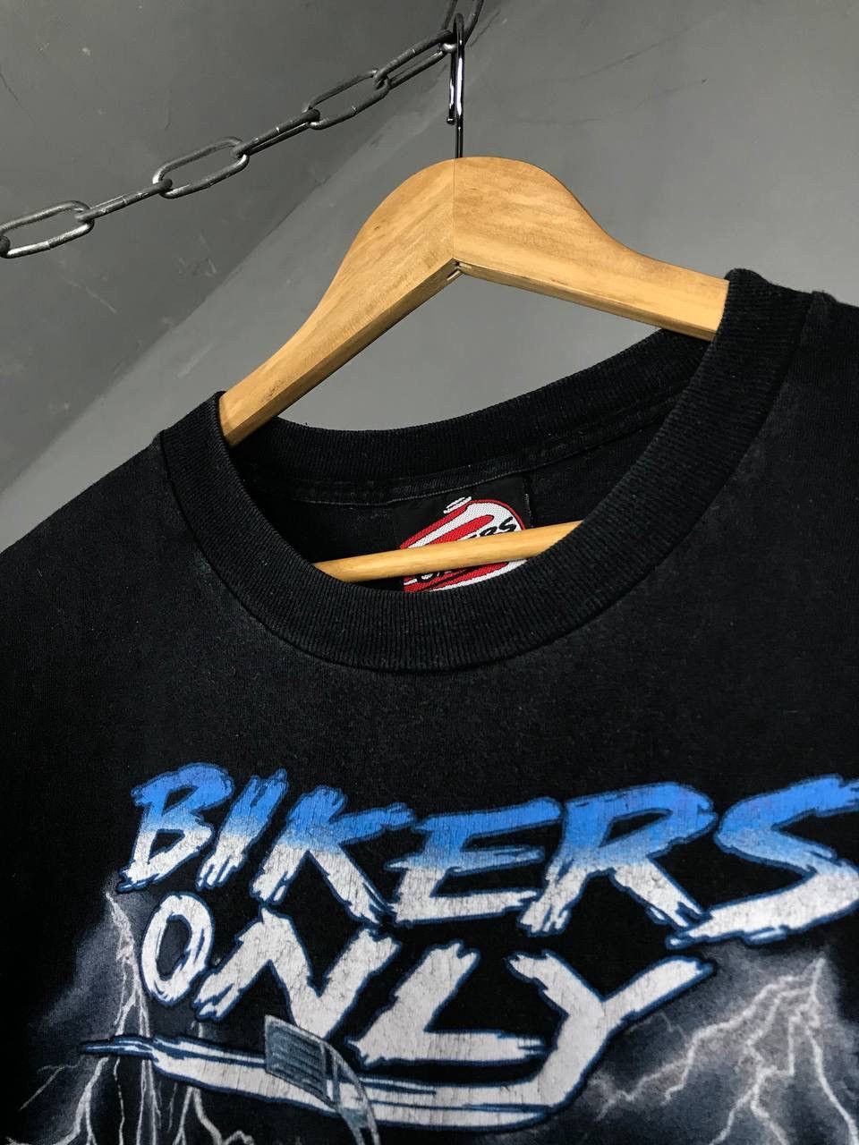 Band Tees Bikers Only 1990 vintage rock tee Size US XL / EU 56 / 4 - 6 Thumbnail
