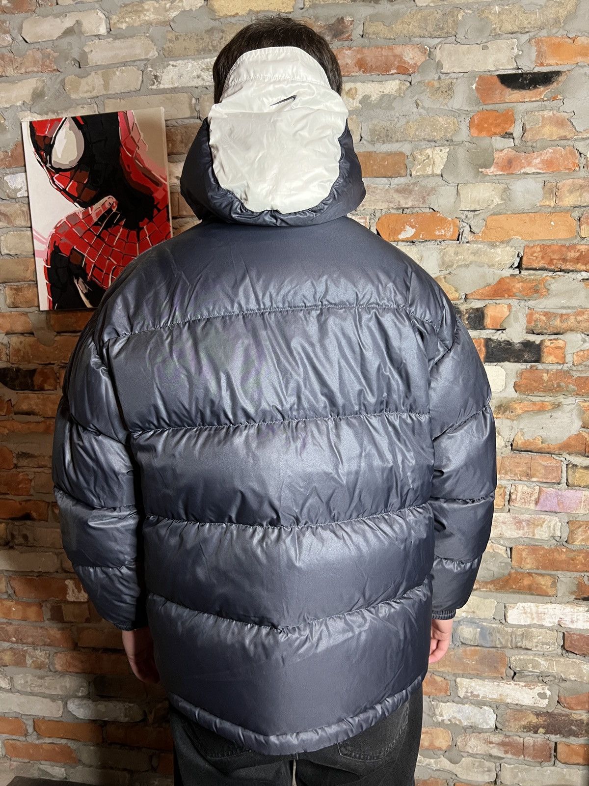 Nike Puffer Down Jaket Vintage 90s Nike INC Oregon USA 1999 Size US M / EU 48-50 / 2 - 21 Thumbnail
