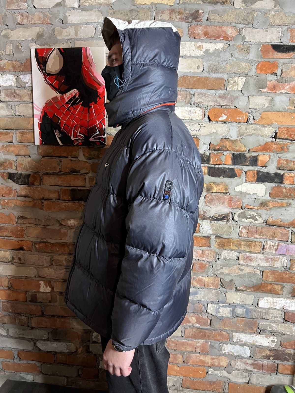 Nike Puffer Down Jaket Vintage 90s Nike INC Oregon USA 1999 Size US M / EU 48-50 / 2 - 19 Thumbnail