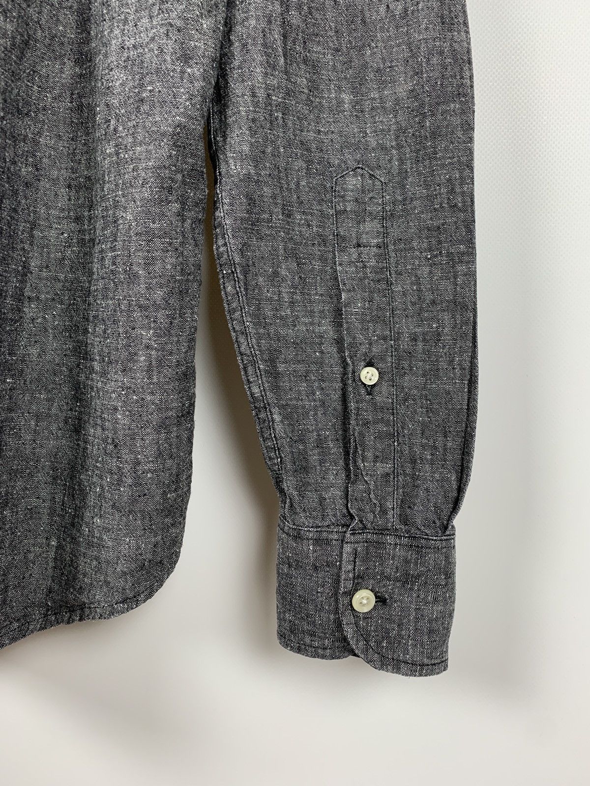 Our Legacy Our Legacy 1940’s Chambray Hemp Button Up Long Sleeve Shirt Size US S / EU 44-46 / 1 - 16 Thumbnail
