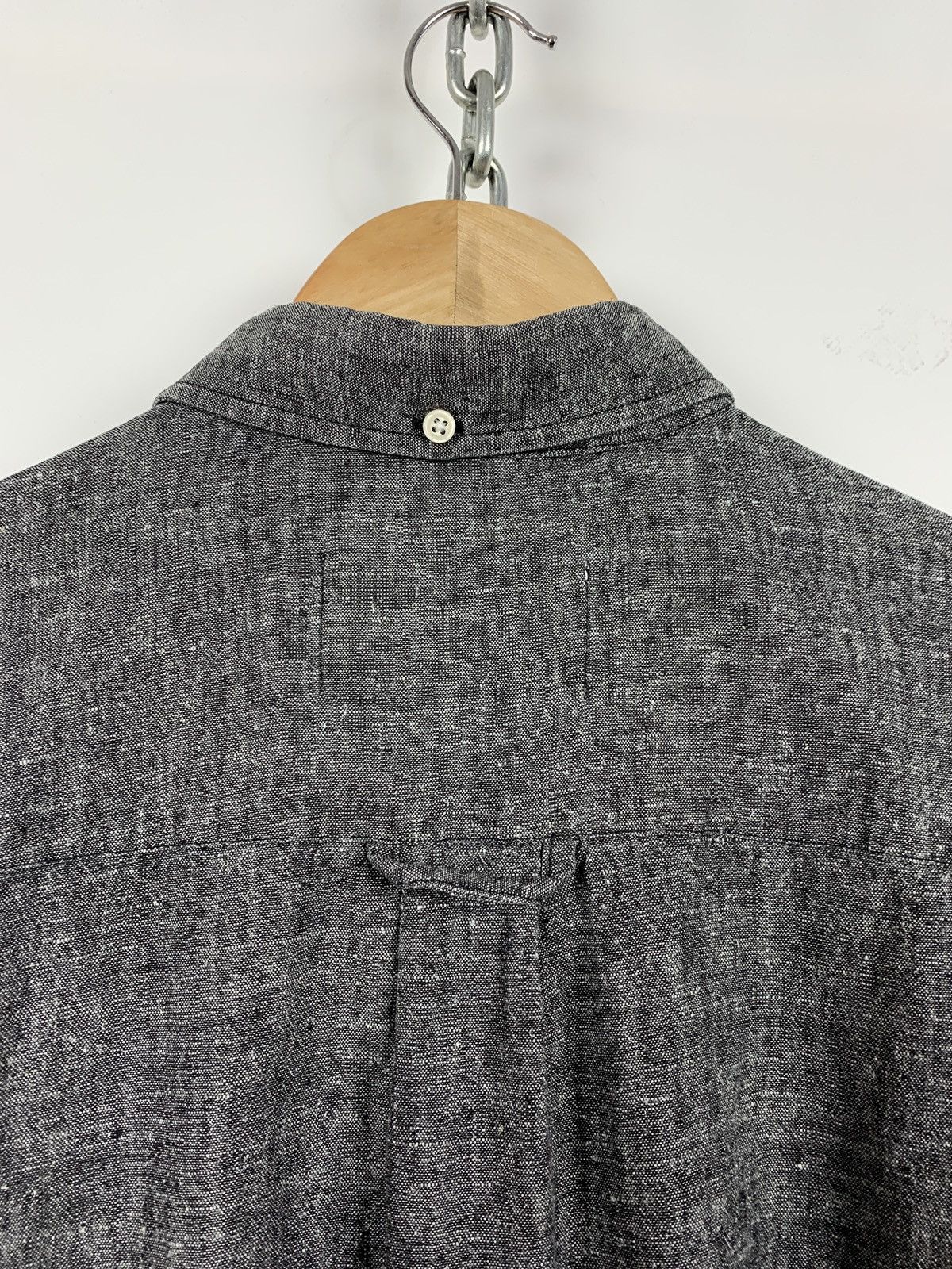 Our Legacy Our Legacy 1940’s Chambray Hemp Button Up Long Sleeve Shirt Size US S / EU 44-46 / 1 - 14 Thumbnail