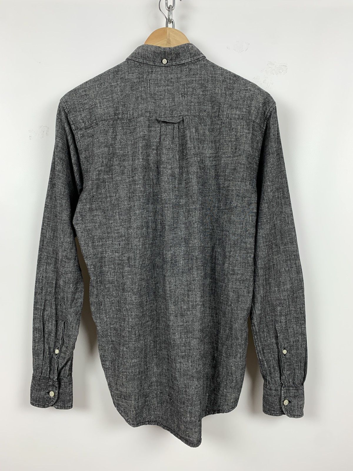 Our Legacy Our Legacy 1940’s Chambray Hemp Button Up Long Sleeve Shirt Size US S / EU 44-46 / 1 - 2 Thumbnail