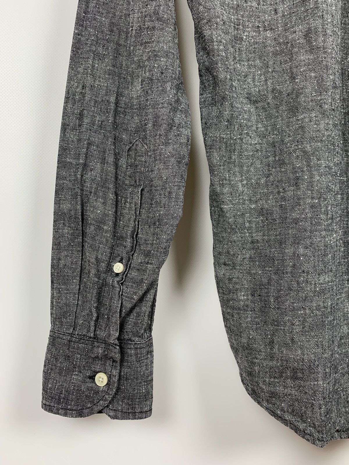 Our Legacy Our Legacy 1940’s Chambray Hemp Button Up Long Sleeve Shirt Size US S / EU 44-46 / 1 - 15 Thumbnail