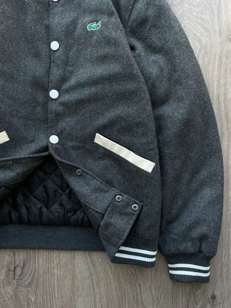 Vintage Lacoste Live Jacket Gray Y2k Big Logo