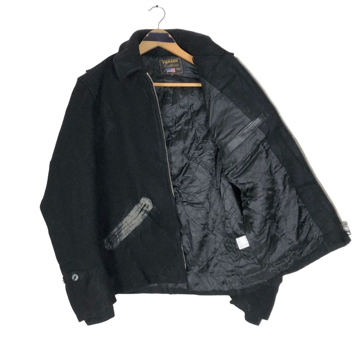 Vanson Leathers Vintage Vanson Cottons Wool Jacket Size US M / EU 48-50 / 2 - 11 Thumbnail