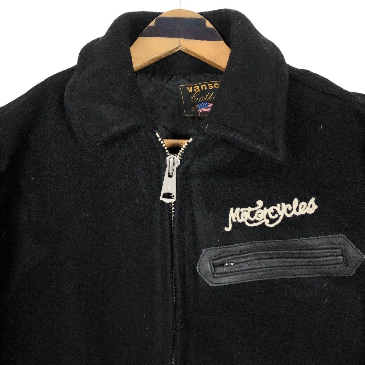 Vanson Leathers Vintage Vanson Cottons Wool Jacket Size US M / EU 48-50 / 2 - 7 Thumbnail