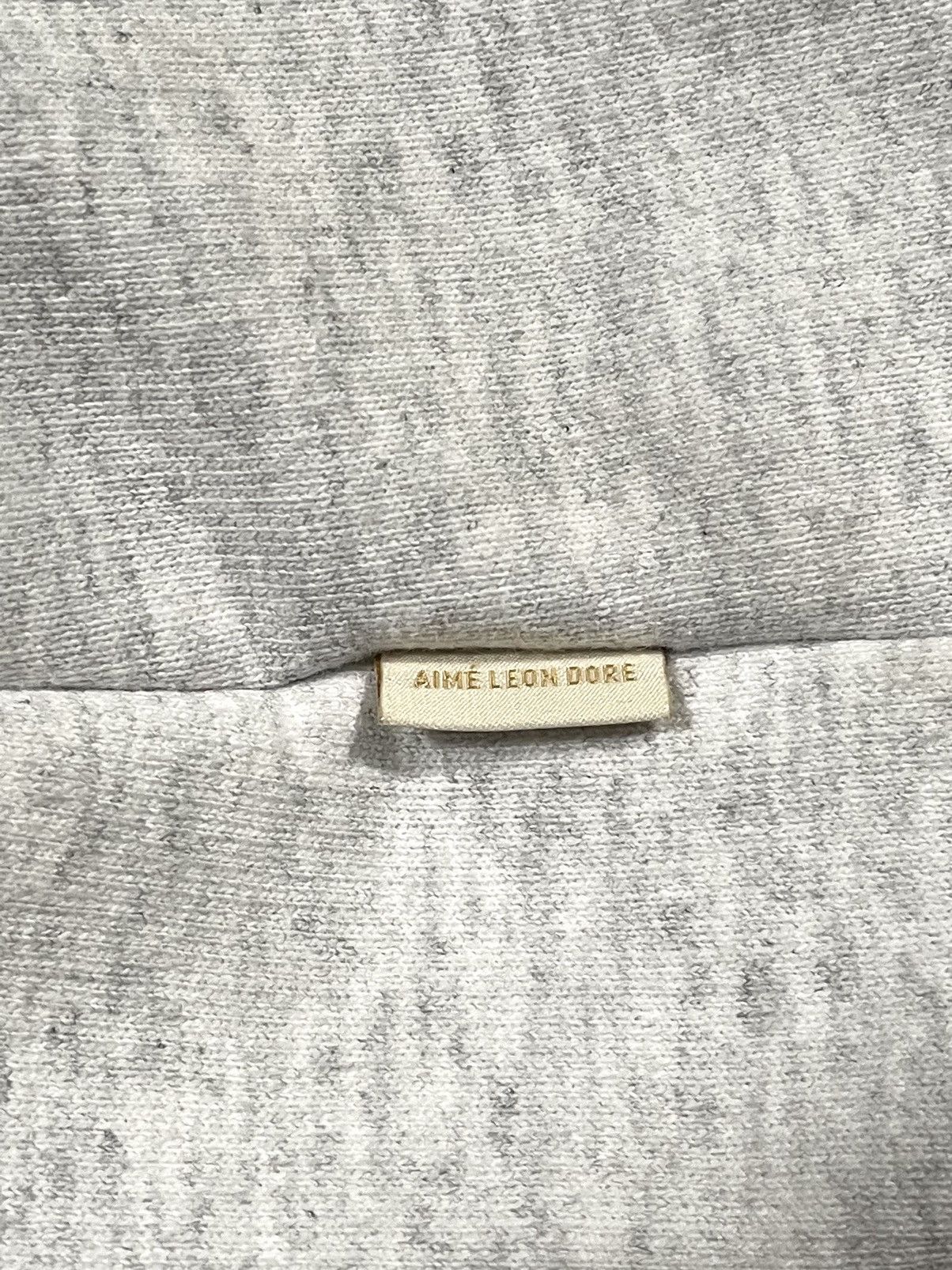 Aime Leon Dore Heather Gray Vertical Pocket Hoodie Size US S / EU 44-46 / 1 - 8 Thumbnail