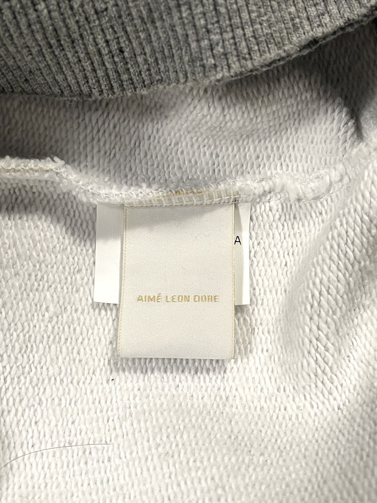 Aime Leon Dore Heather Gray Vertical Pocket Hoodie Size US S / EU 44-46 / 1 - 9 Thumbnail