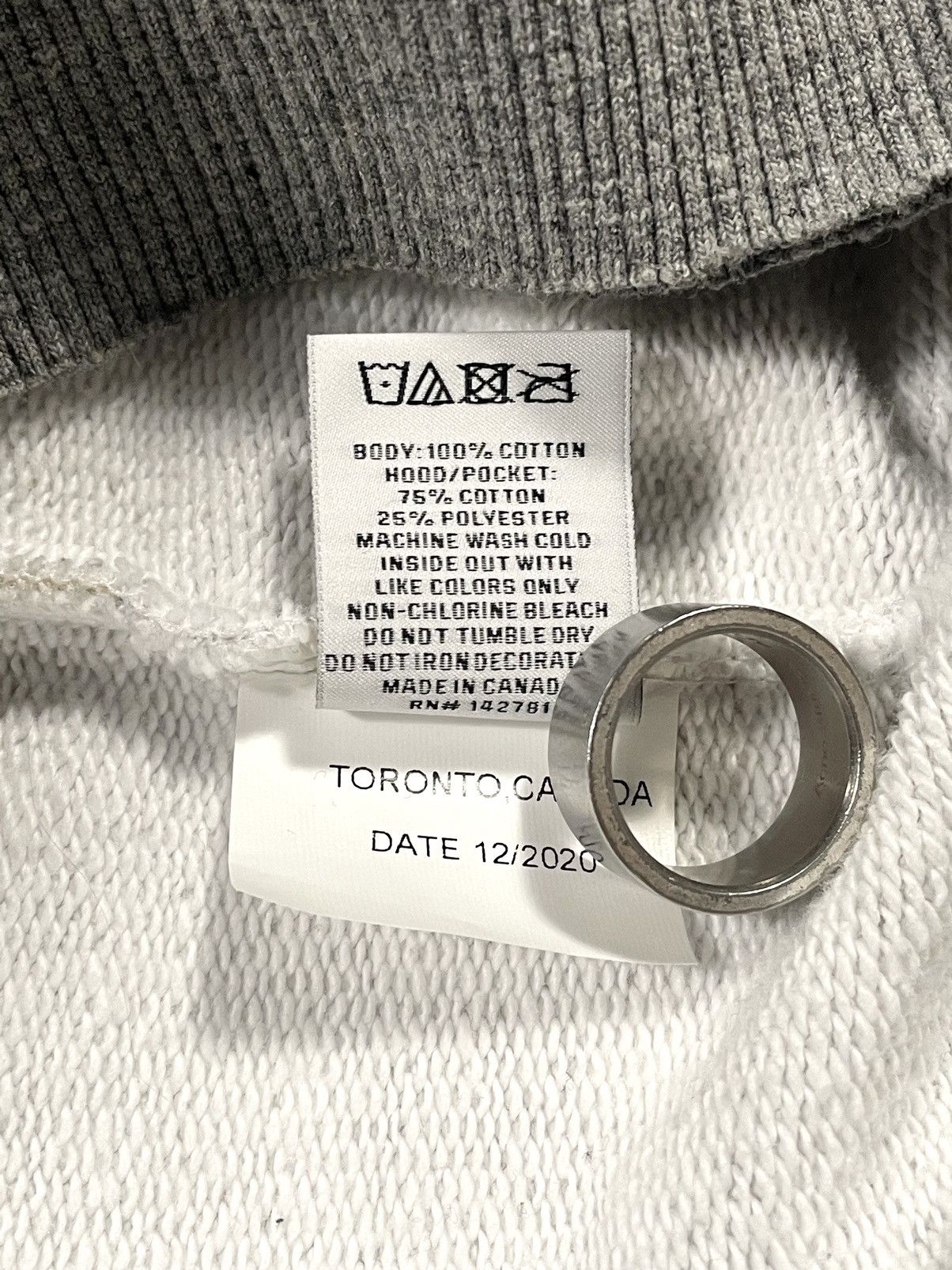 Aime Leon Dore Heather Gray Vertical Pocket Hoodie Size US S / EU 44-46 / 1 - 10 Thumbnail