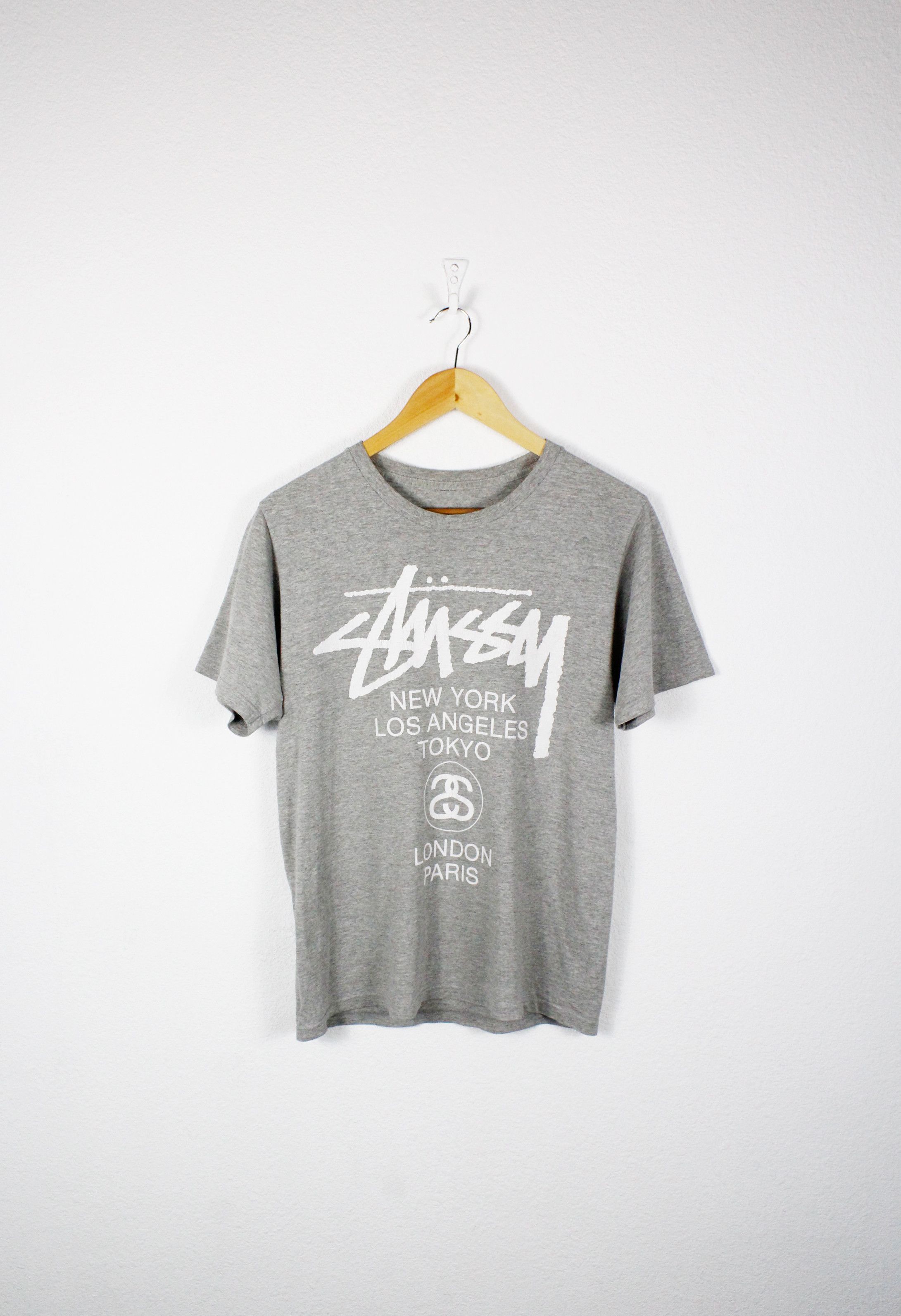 Vintage Stussy Graphic T Shirt Size L