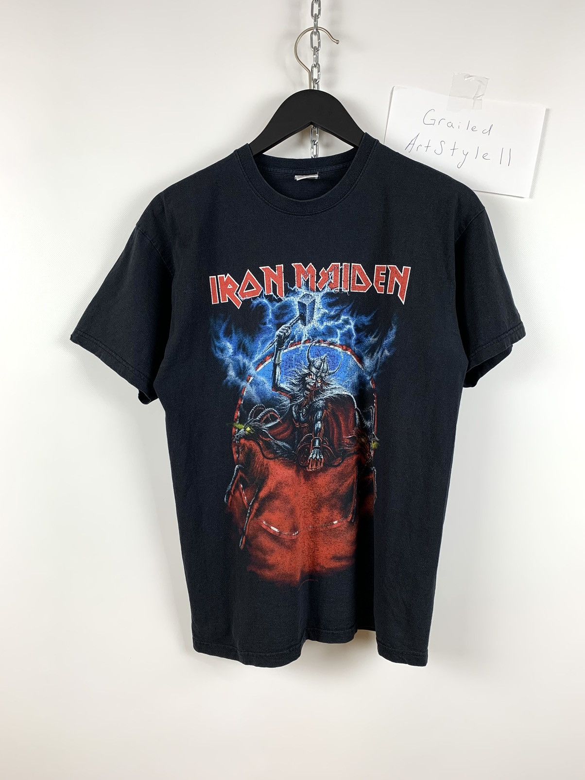 2008 Vintage Iron Maiden Somewhere in Time Tour T-Shirt - Main Image