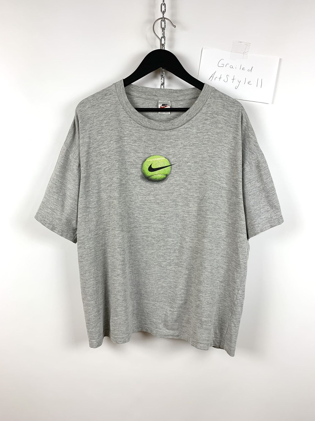 Andre Agassi Nike Vintage Vintage Nike Andre Agassi Big Logo Swoosh Rare T Shirt Grailed