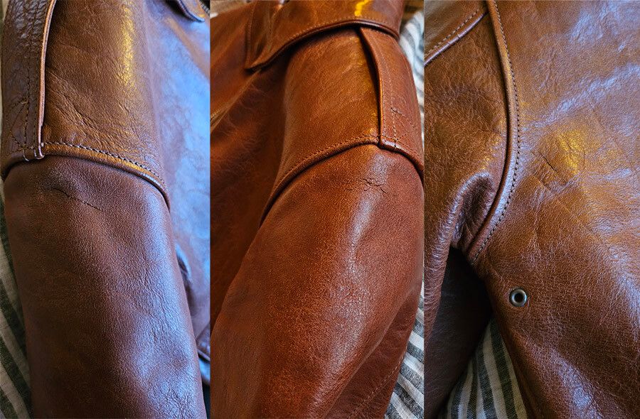The Real McCoy's A-2 Jacket Russet Horsehide Size US S / EU 44-46 / 1 - 10 Preview