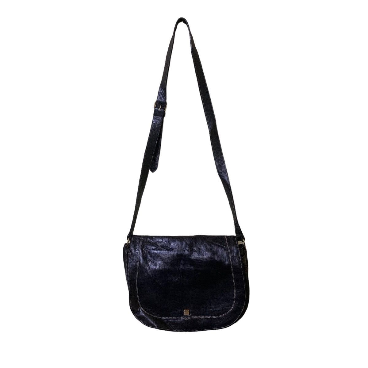 Japanese Brand Monica Tokyo shoulderbag leather black nice design Size ONE SIZE - 1 Thumbnail
