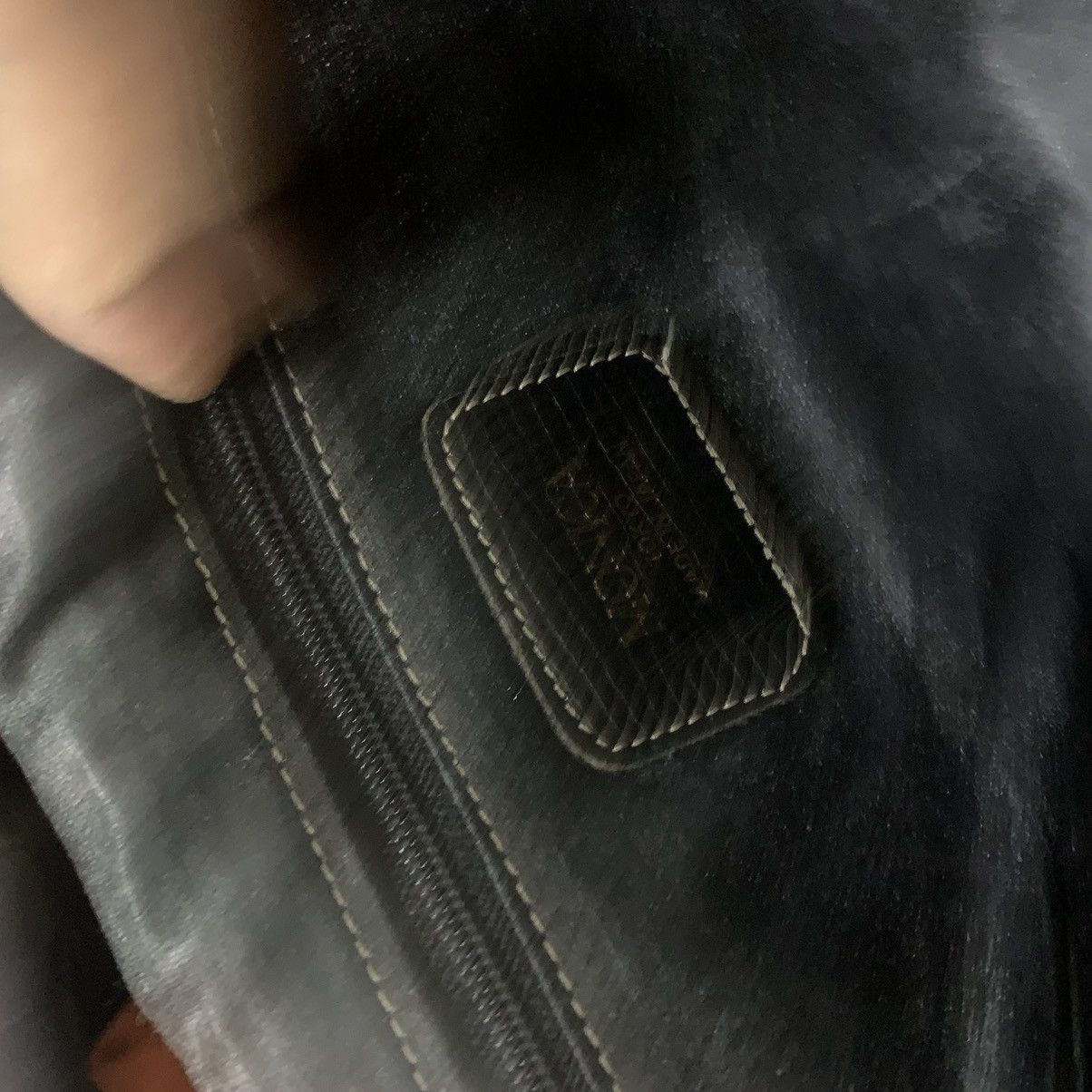 Japanese Brand Monica Tokyo shoulderbag leather black nice design Size ONE SIZE - 5 Thumbnail