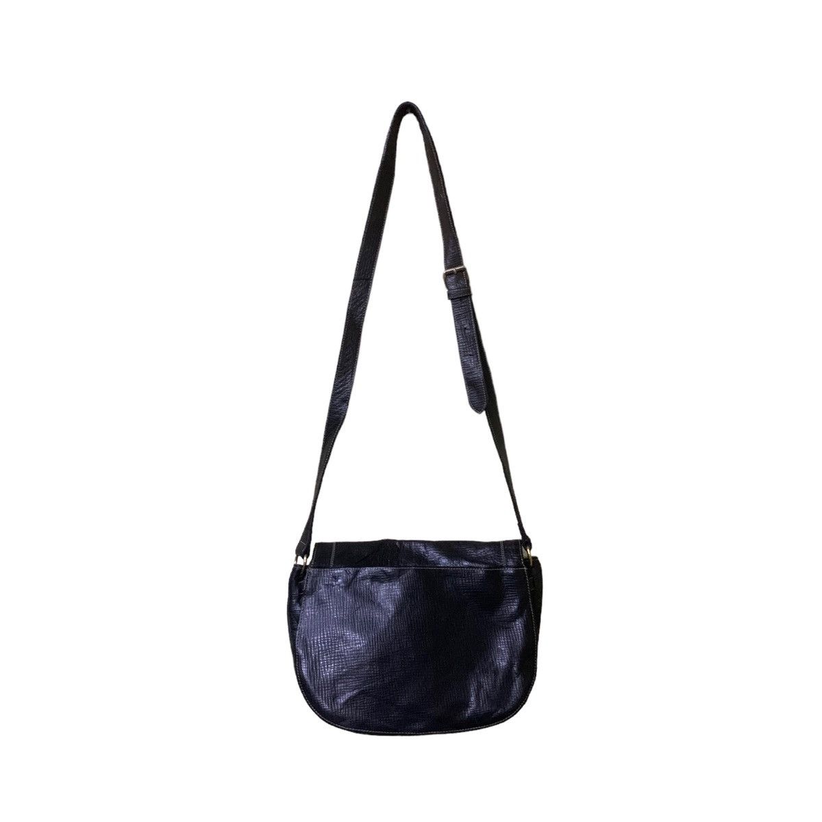 Japanese Brand Monica Tokyo shoulderbag leather black nice design Size ONE SIZE - 2 Thumbnail