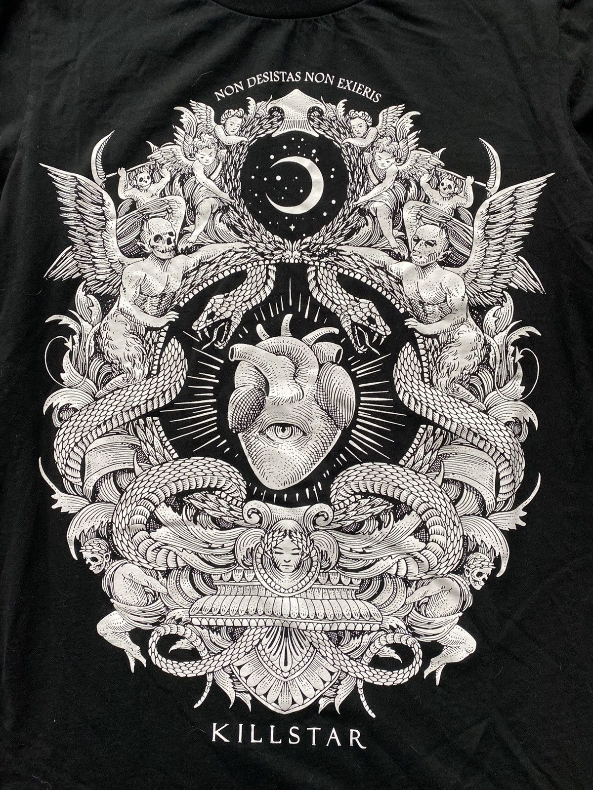Killstar Killstar Black Long Sleeve Graphic T shirt Size US L / EU 52-54 / 3 - 3 Thumbnail