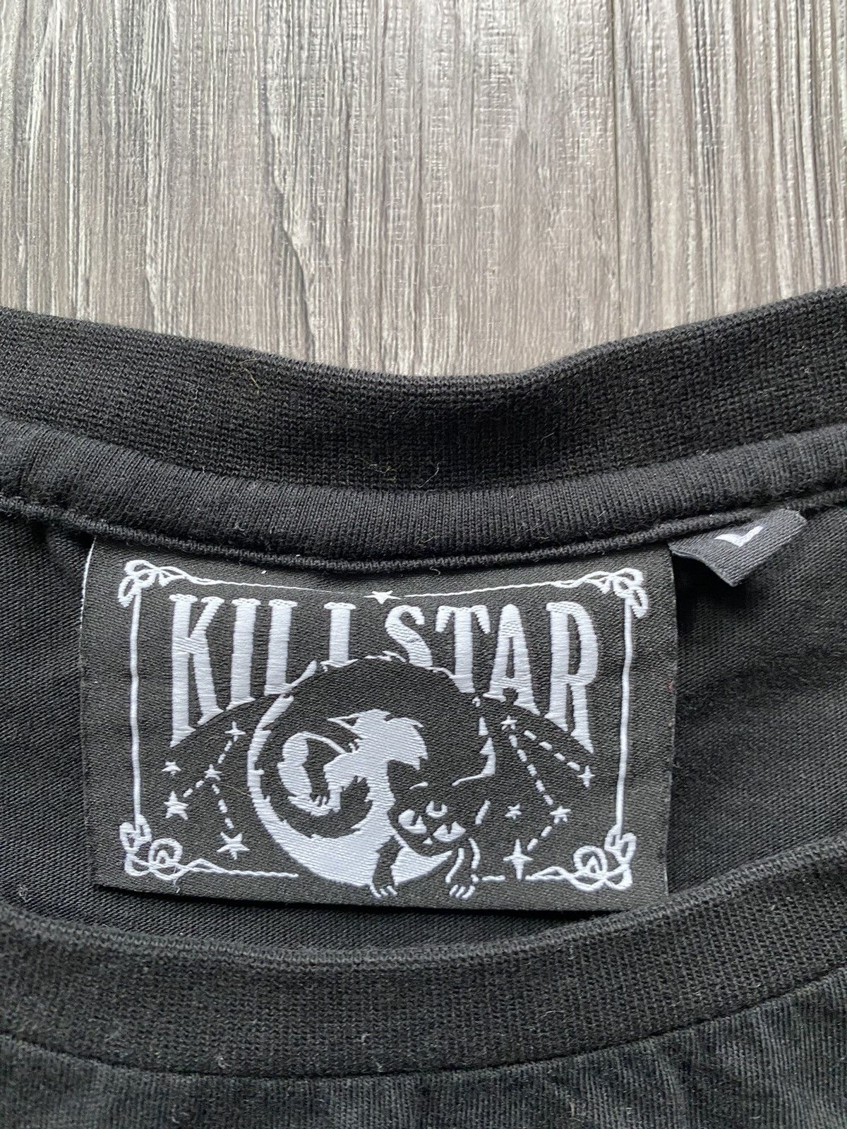 Killstar Killstar Black Long Sleeve Graphic T shirt Size US L / EU 52-54 / 3 - 4 Thumbnail