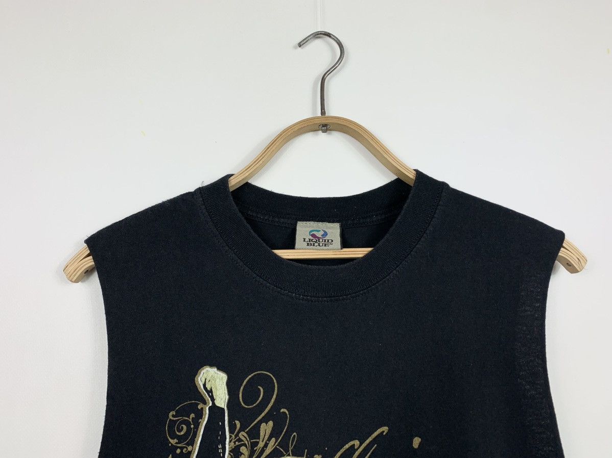 Band Tees × Liquid Blue × Vintage Elvis Presley Graceland Rock n Roll Blues Liquid Blue 90s Size US L / EU 52-54 / 3 - 2 Thumbnail