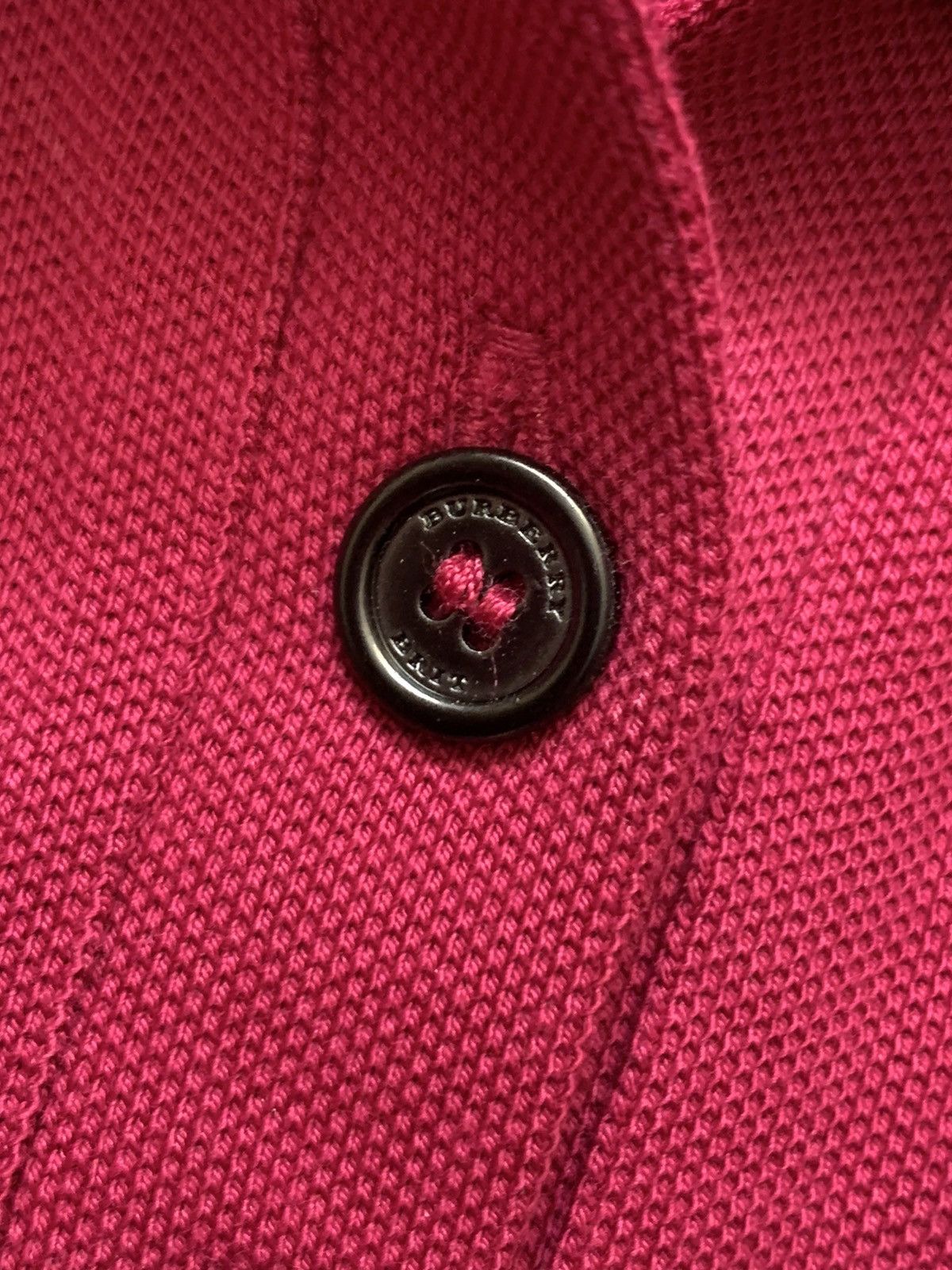 Burberry × Designer Burberry Brit M pink long sleeve button up sweatshirt polo Size M / US 6-8 / IT 42-44 - 7 Thumbnail