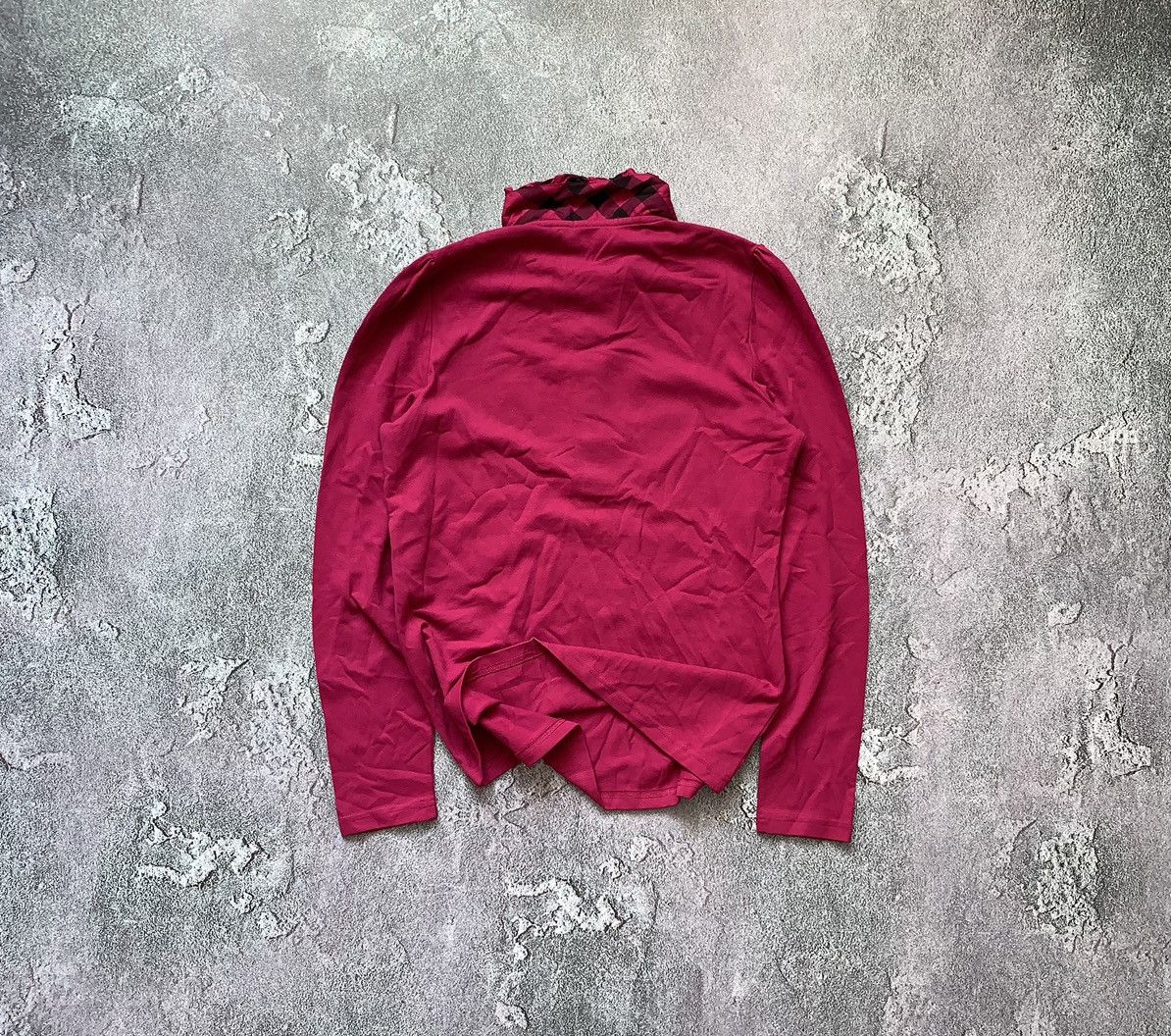 Burberry × Designer Burberry Brit M pink long sleeve button up sweatshirt polo Size M / US 6-8 / IT 42-44 - 10 Thumbnail