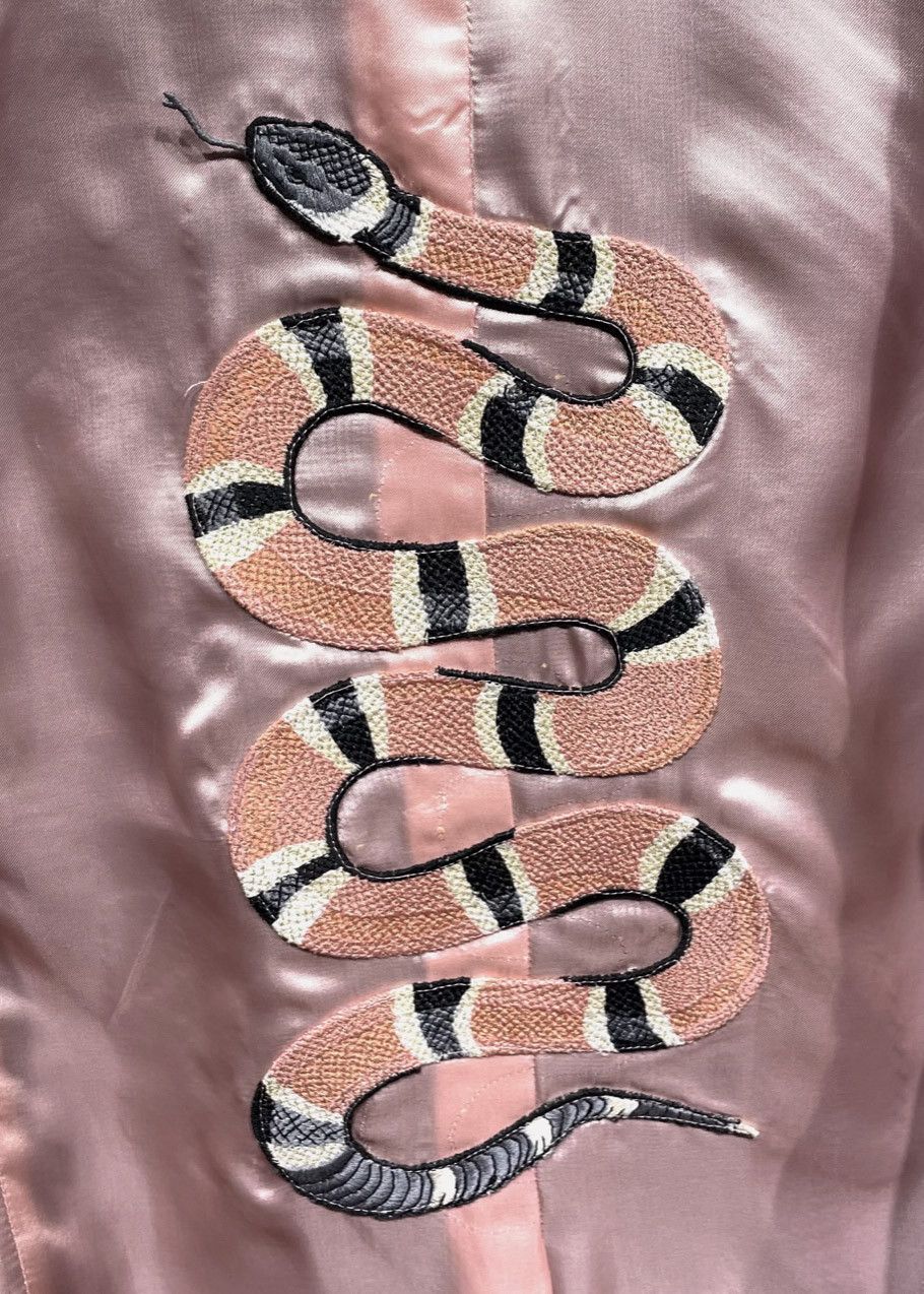 Gucci Gucci Grey Double Breasted Long Boyfriend Blazer Size S / US 4 / IT 40 - 6 Thumbnail