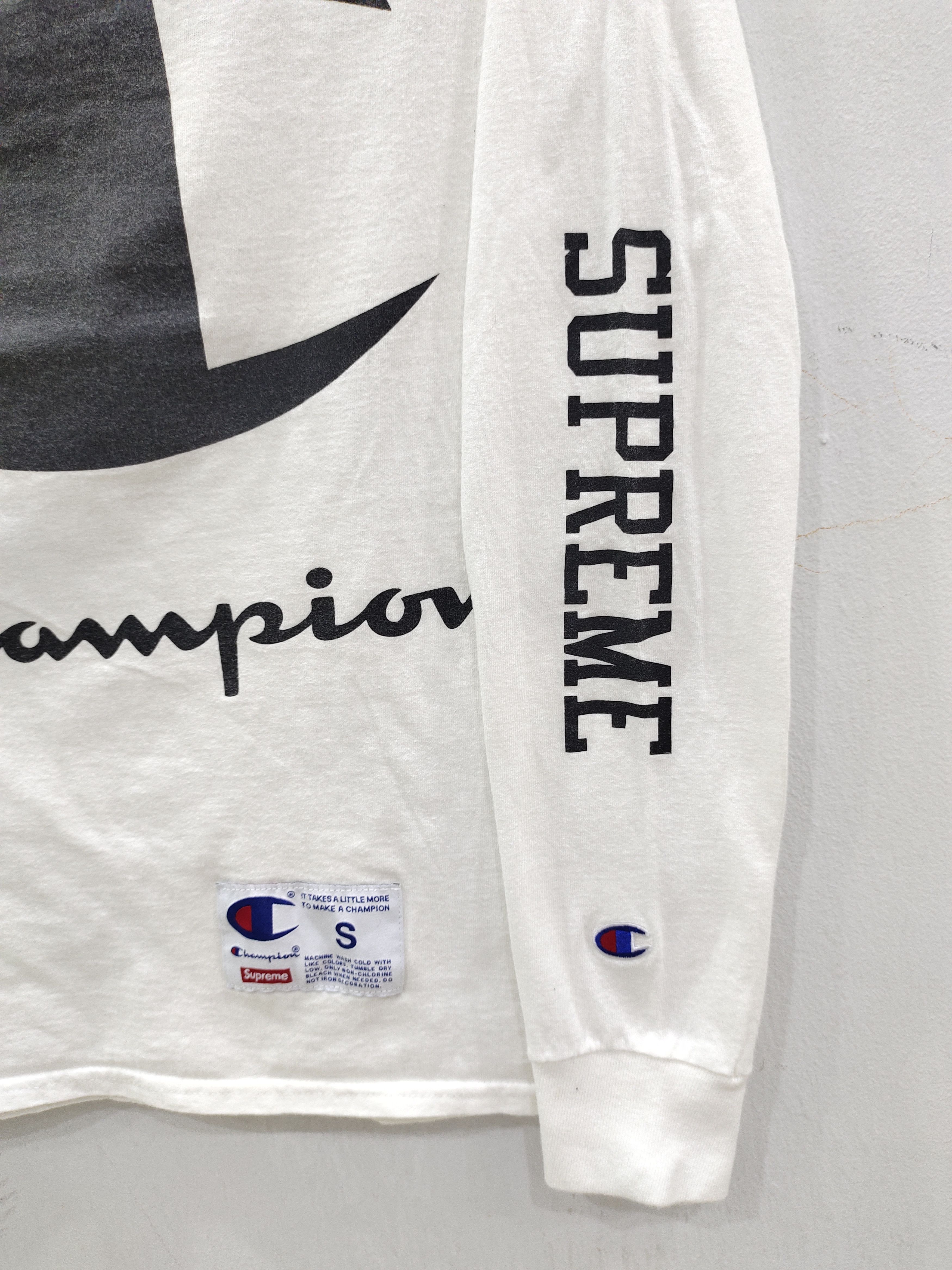 Champion × Supreme Champion x Supreme Long Sleeve shirts Size US S / EU 44-46 / 1 - 2 Thumbnail