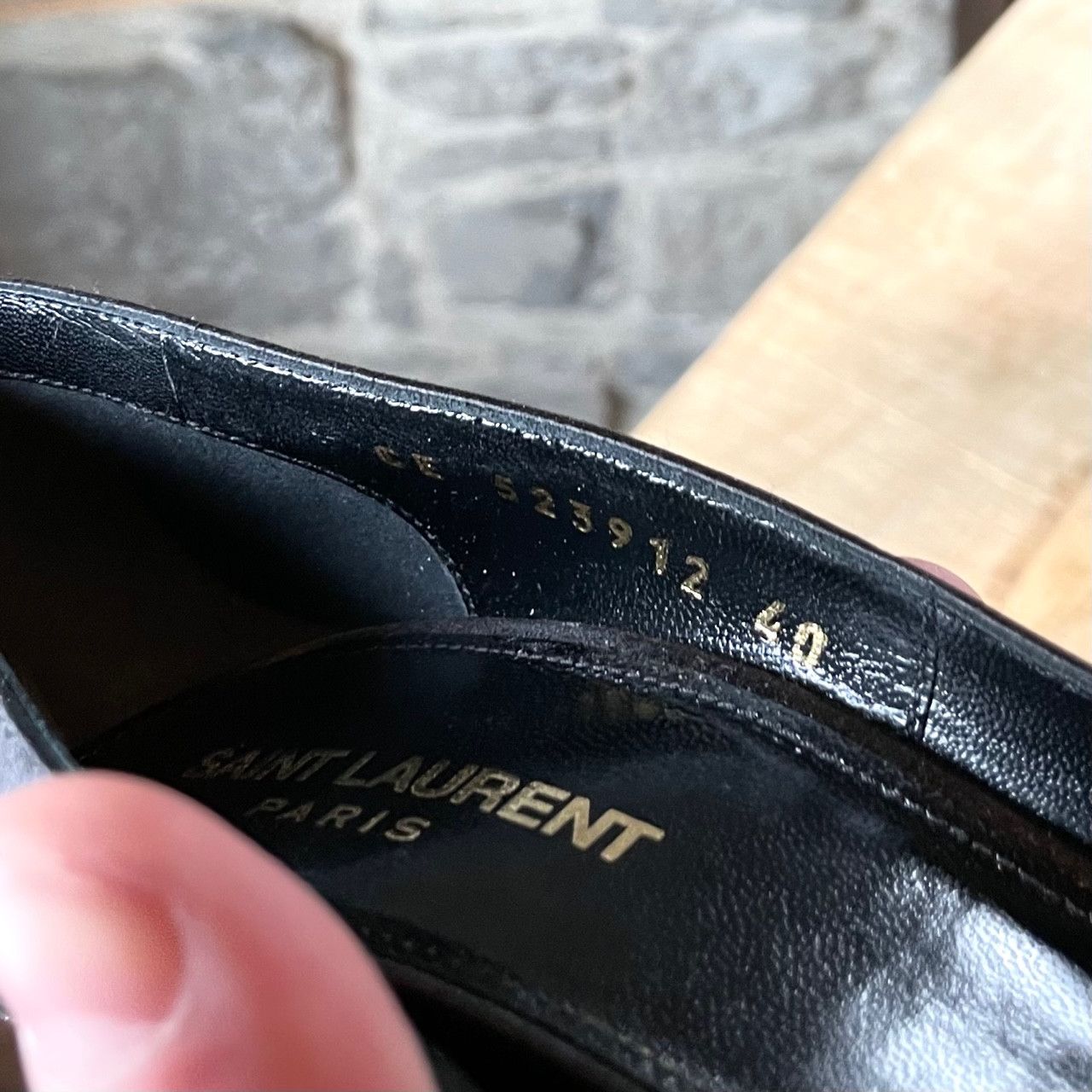 Saint Laurent Paris Saint Laurent Tower 110 Black Satin Crystal Pumps Size US 10 / IT 40 - 12 Thumbnail
