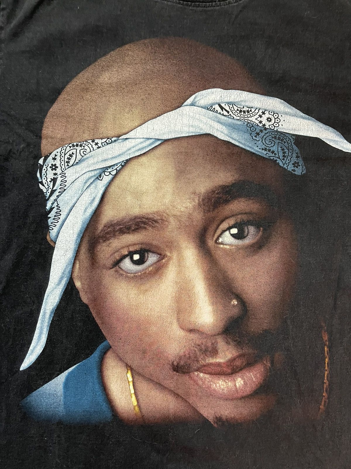 Rap Tees × Vintage 2pac Makaveli early 00s vintage tribute t-shirt Size US L / EU 52-54 / 3 - 2 Thumbnail
