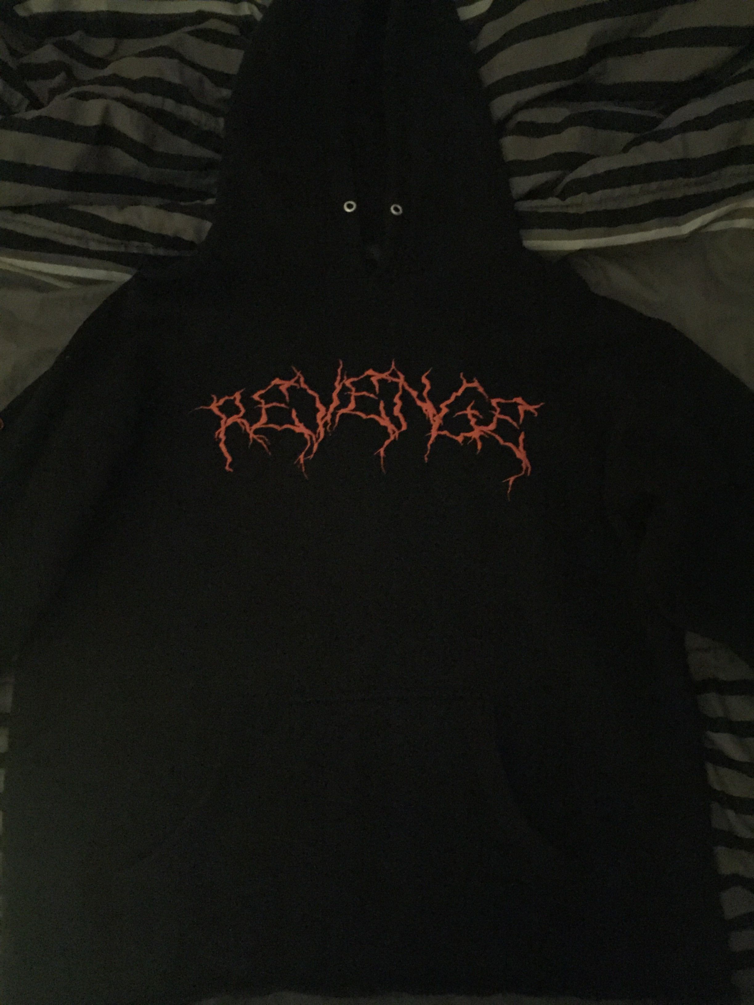 Revenge Anarchy hot Hoodie Black Red