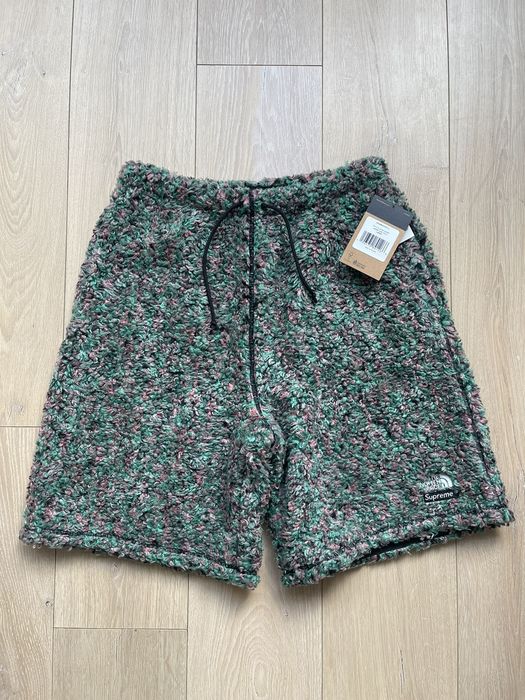 Supreme Supreme The North Face High Pile Fleece Shorts | Grailed