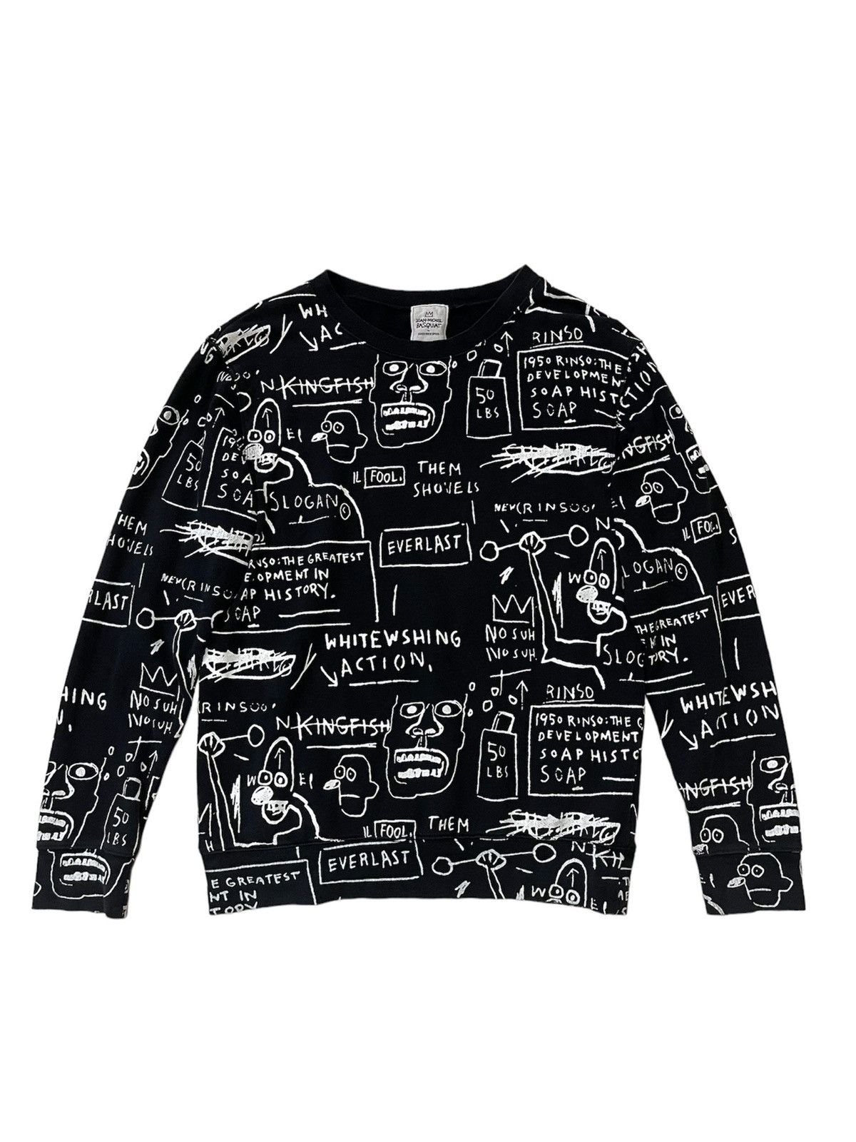 Jean-Michel Basquiat 90’s JEAN MICHEL BASQUIAT GOOD ROCK SPEED POP ART GRAFFITI Size US M / EU 48-50 / 2 - 1 Thumbnail