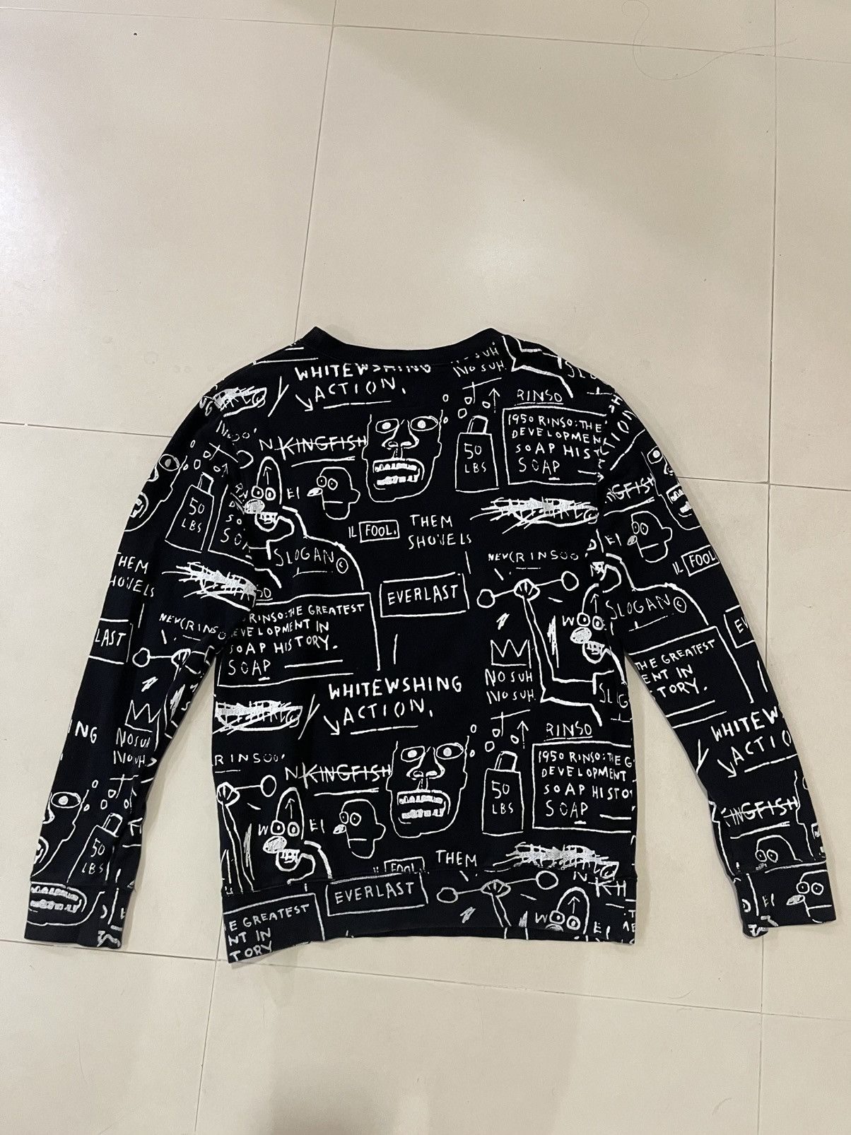 Jean-Michel Basquiat 90’s JEAN MICHEL BASQUIAT GOOD ROCK SPEED POP ART GRAFFITI Size US M / EU 48-50 / 2 - 5 Thumbnail