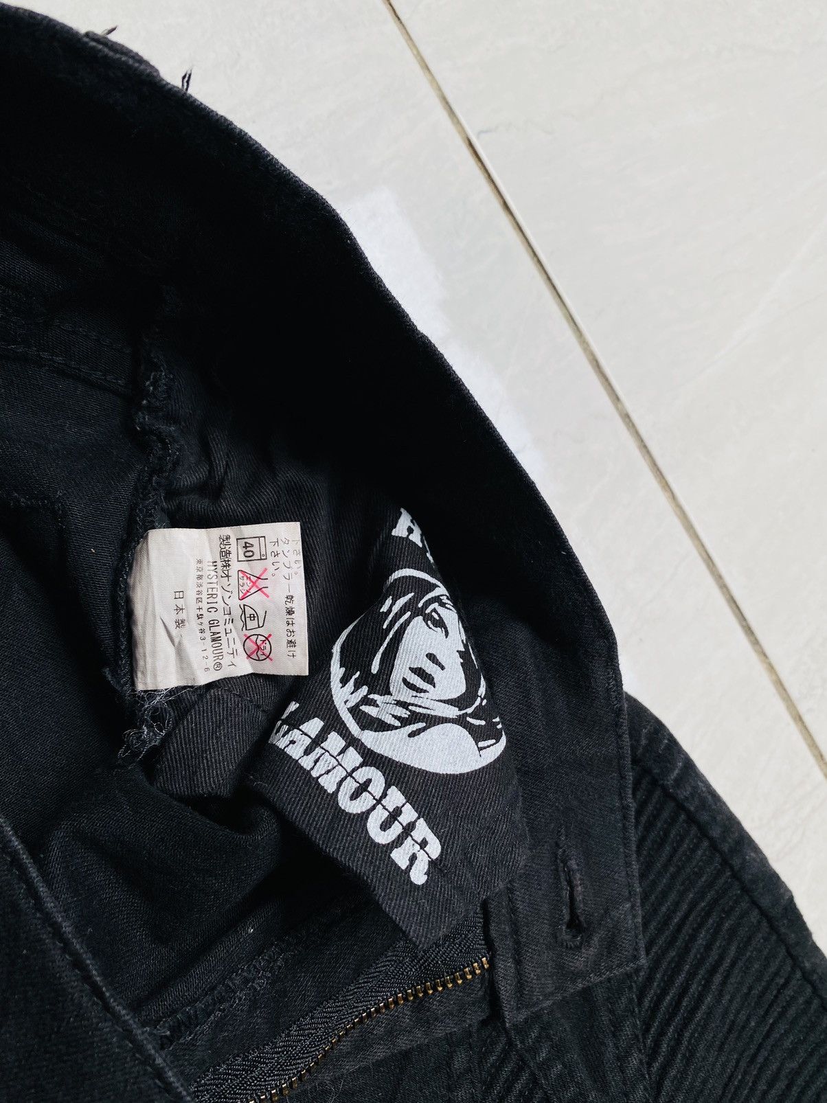 Hysteric Glamour Hysteric Glamour Black Bikers Zip Jeans Size 30" / US 8 / IT 44 - 8 Thumbnail
