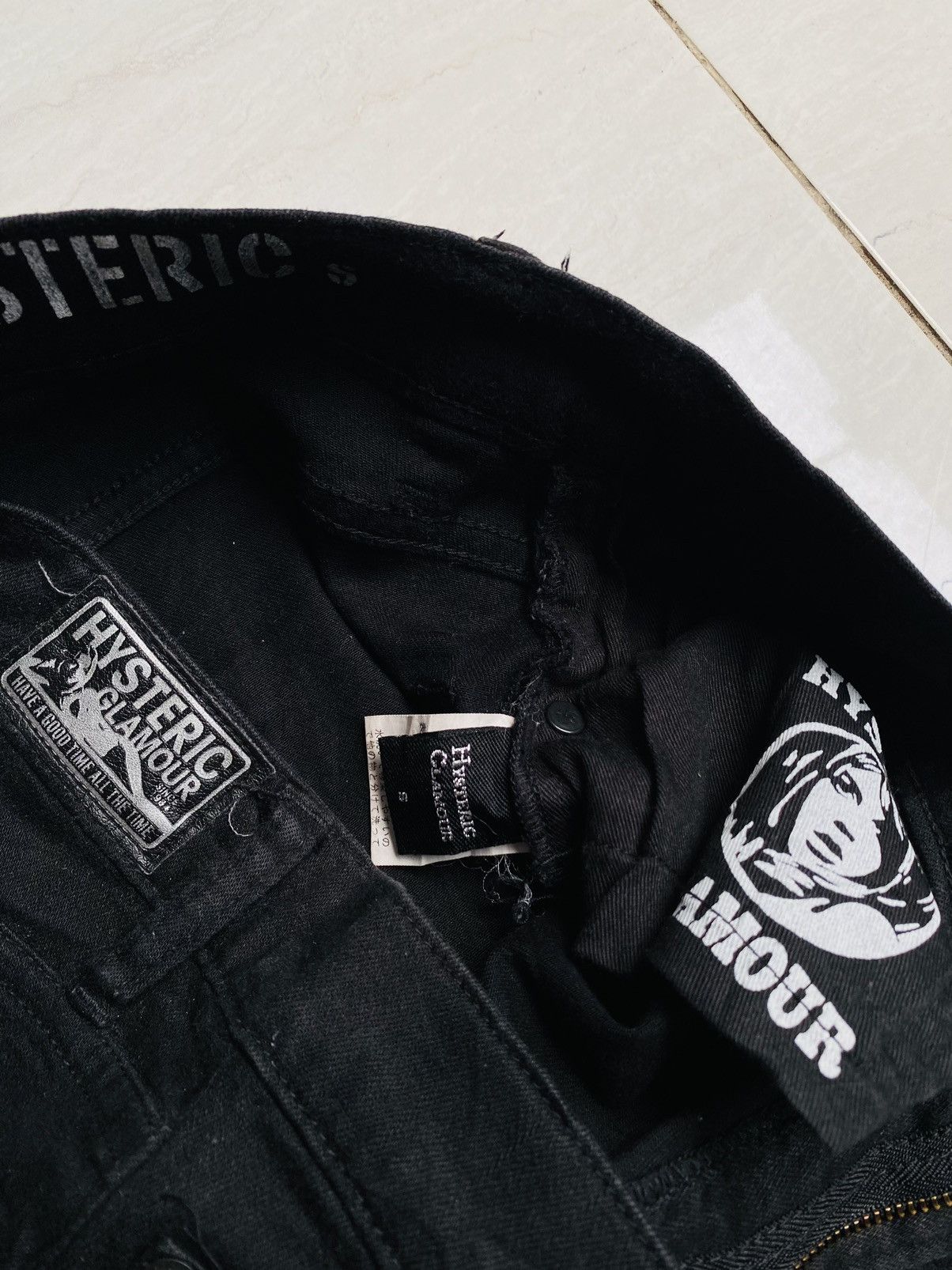 Hysteric Glamour Hysteric Glamour Black Bikers Zip Jeans Size 30" / US 8 / IT 44 - 6 Thumbnail