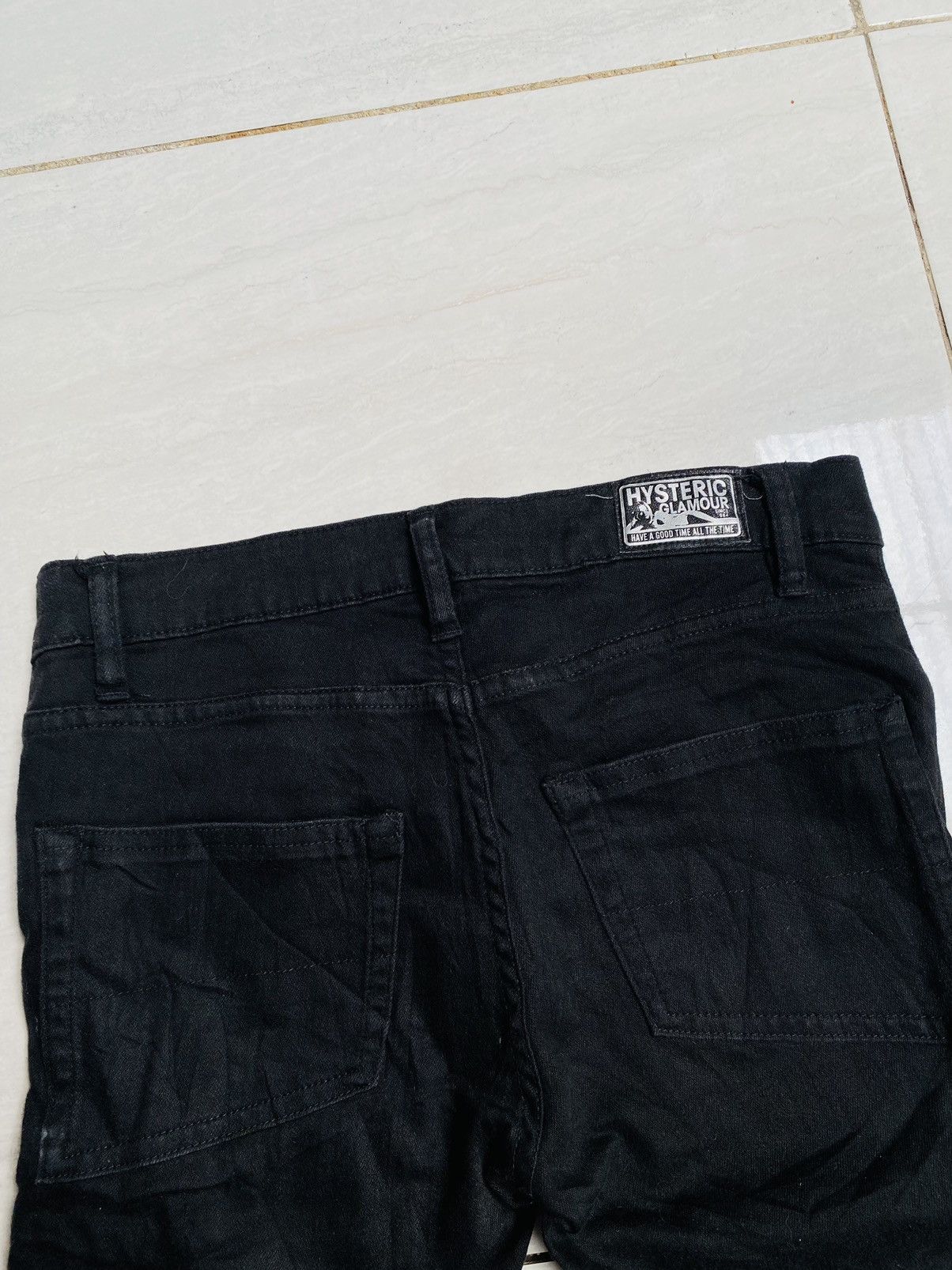 Hysteric Glamour Hysteric Glamour Black Bikers Zip Jeans Size 30" / US 8 / IT 44 - 10 Thumbnail