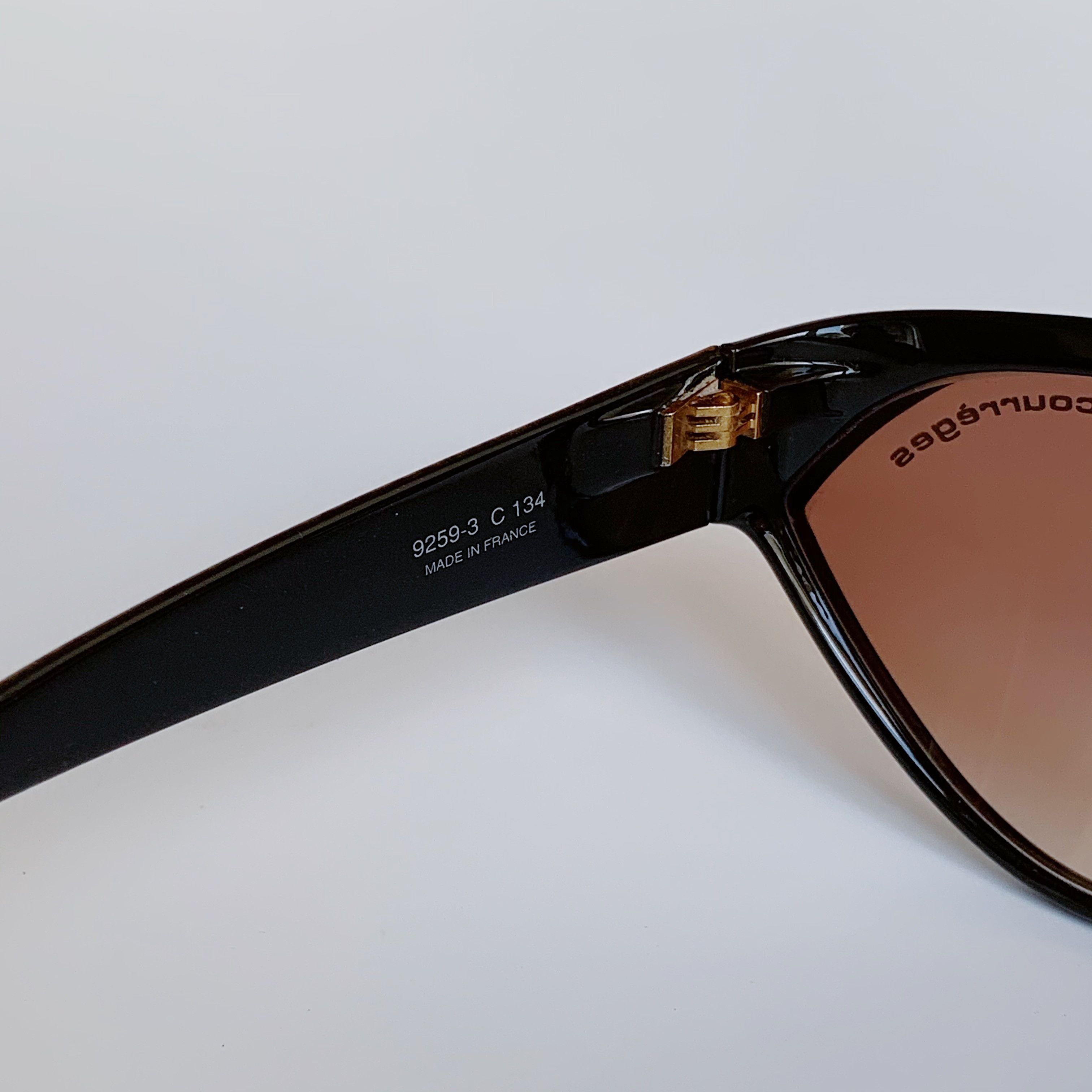 Andre Courreges Courreges Paris Vintage Cat Eye Flat Top Sunglasses 80s NOS Size ONE SIZE - 4 Thumbnail