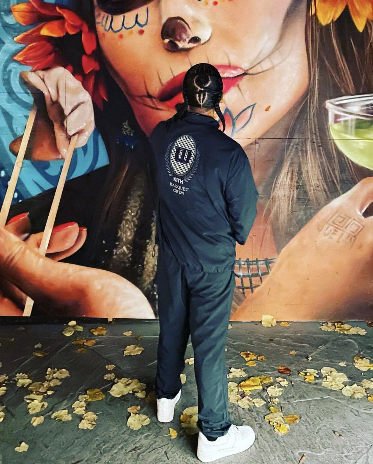 Kith Kith x Wilson Windsor Panelled Track Jacket | Grailed