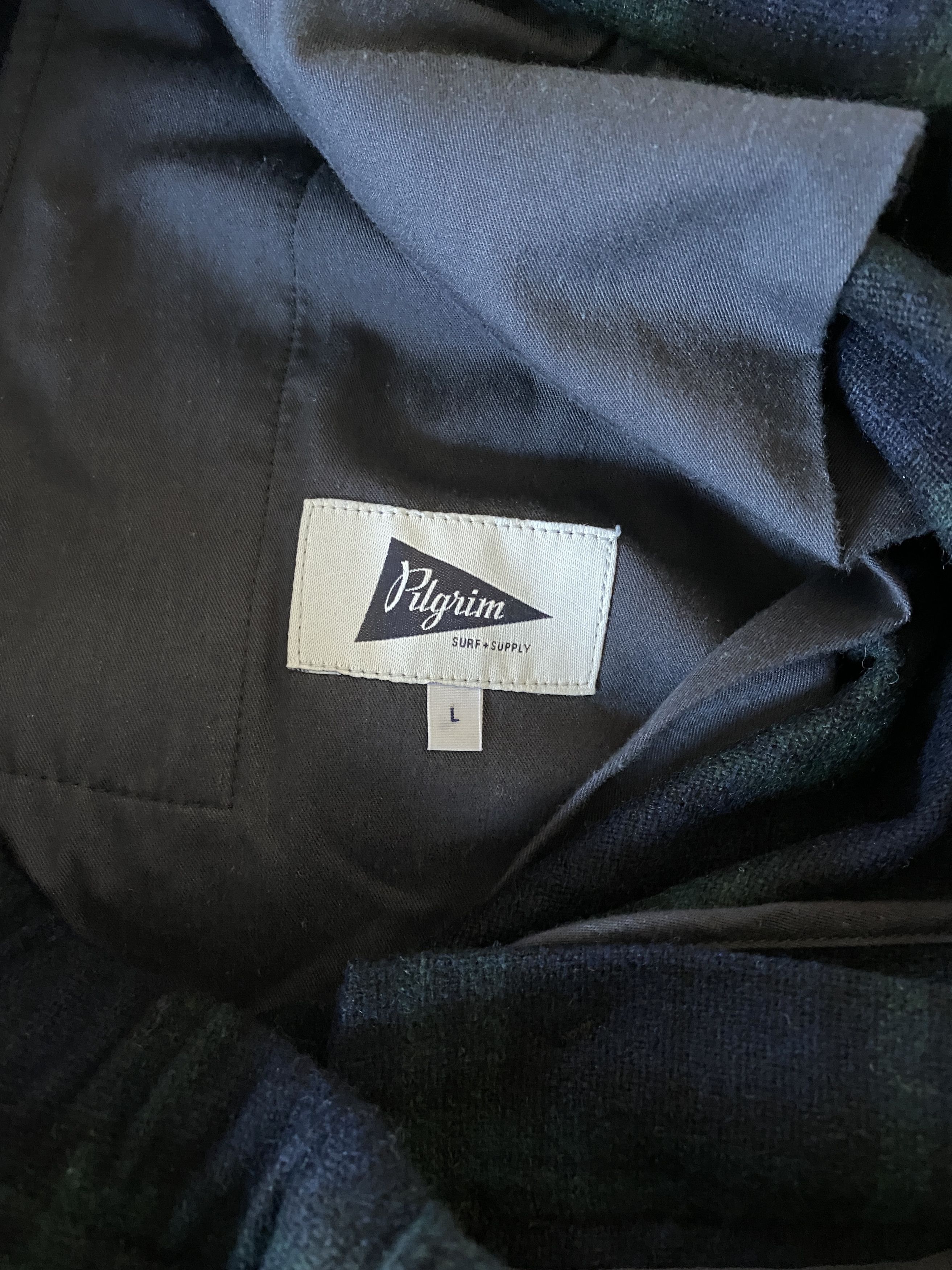 Pilgrim Surf + Supply Kinsey Windowpane Plaid Wool Pant Size US 34 / EU 50 - 4 Thumbnail
