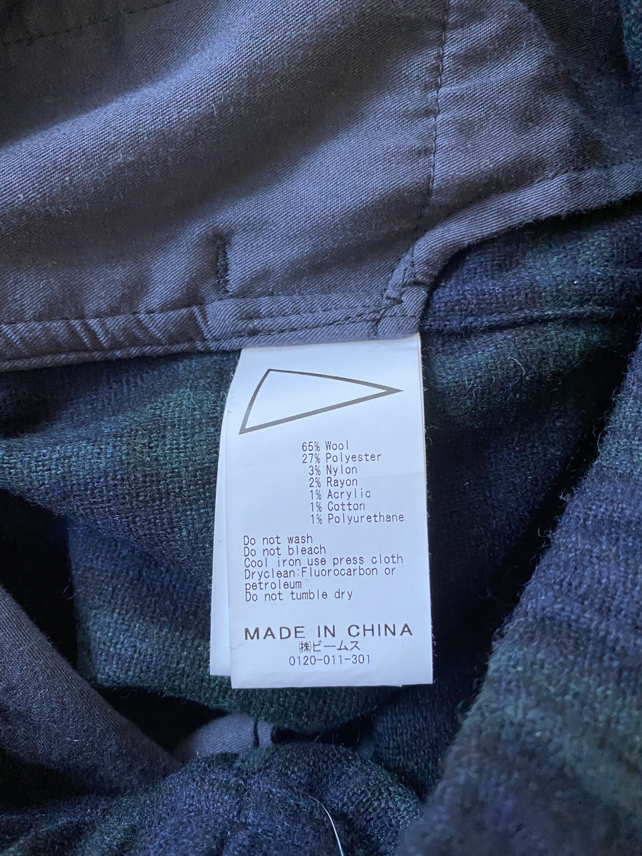 Pilgrim Surf + Supply Kinsey Windowpane Plaid Wool Pant Size US 34 / EU 50 - 5 Thumbnail
