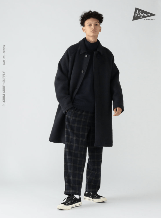 Pilgrim Surf + Supply Kinsey Windowpane Plaid Wool Pant Size US 34 / EU 50 - 1 Thumbnail