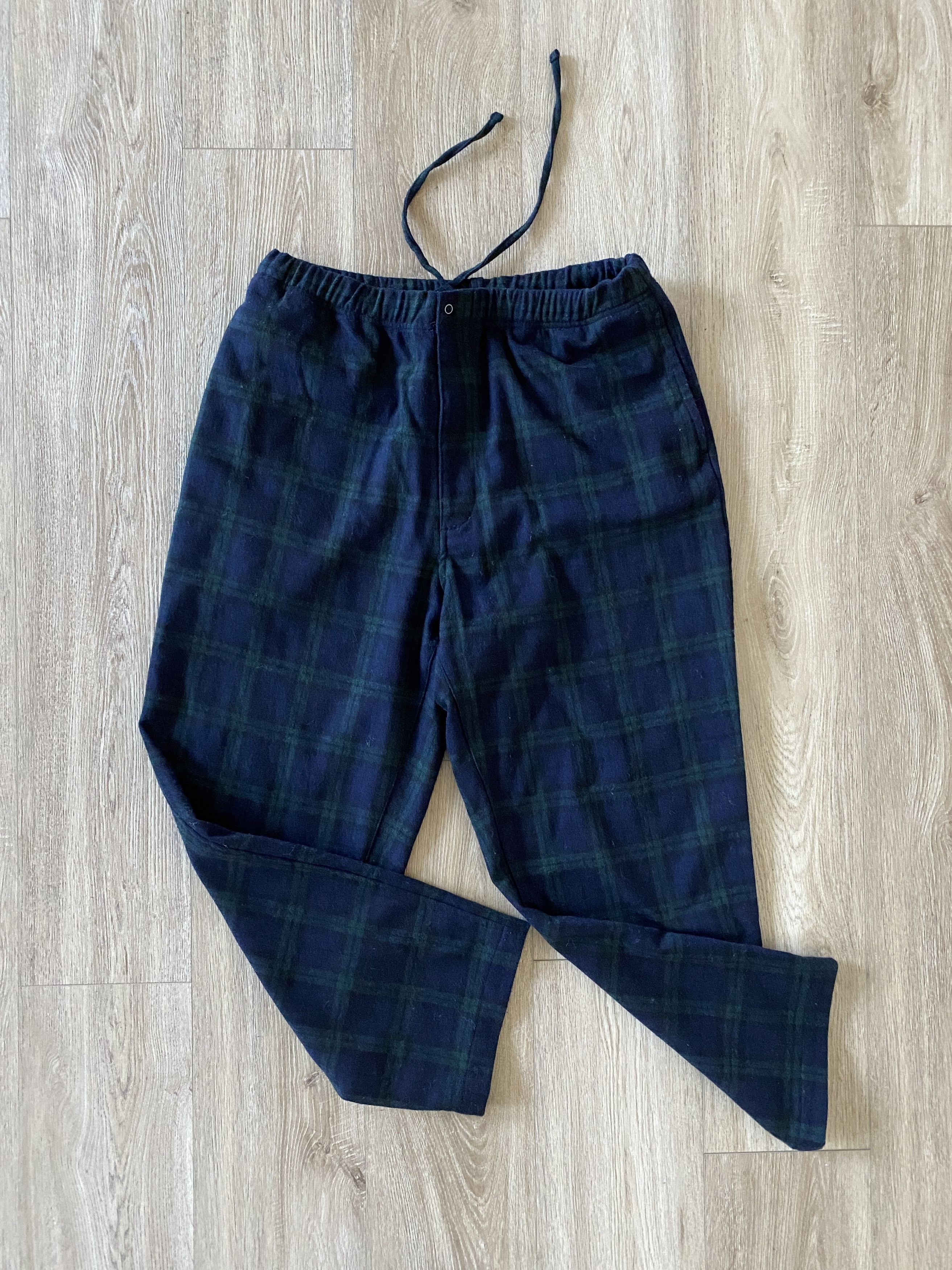 Pilgrim Surf + Supply Kinsey Windowpane Plaid Wool Pant Size US 34 / EU 50 - 2 Thumbnail