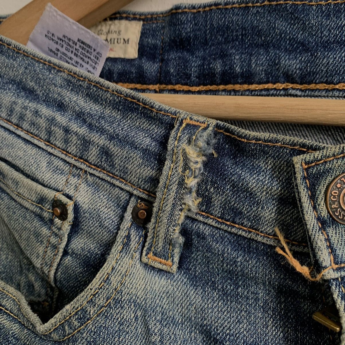 Levi's Vintage Levis 505 Big E Jeans Leather Pie Denim Size US 32 / EU 48 - 12 Thumbnail